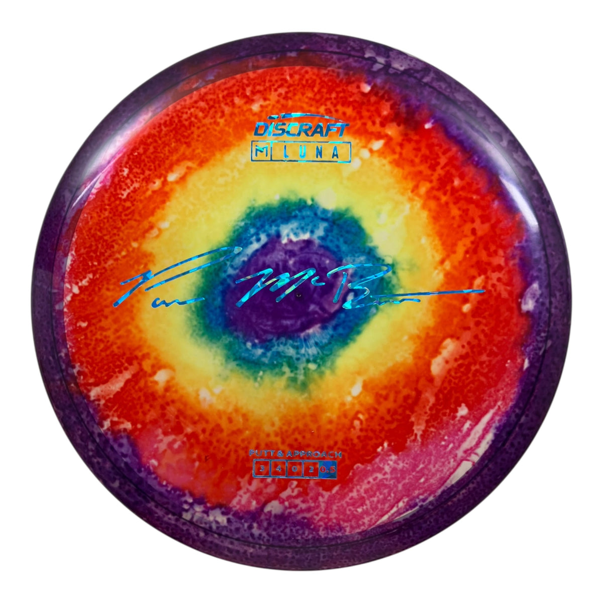 Discraft Luna | Z Line Fly Dye | Multi/Ice 173g (Paul McBeth) Disc Golf