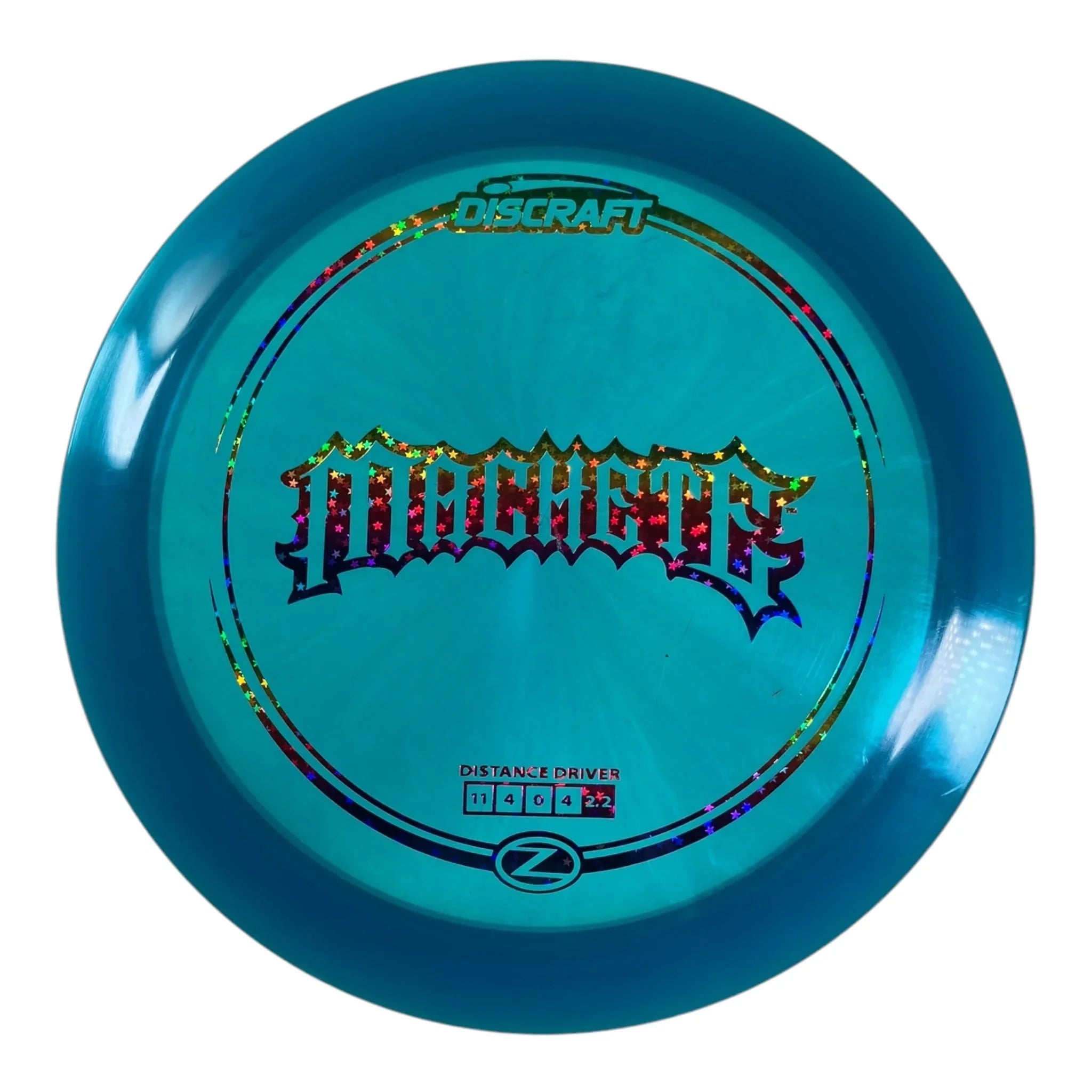 Discraft Machete | Z Line | Blue/Rainbow 174g Disc Golf