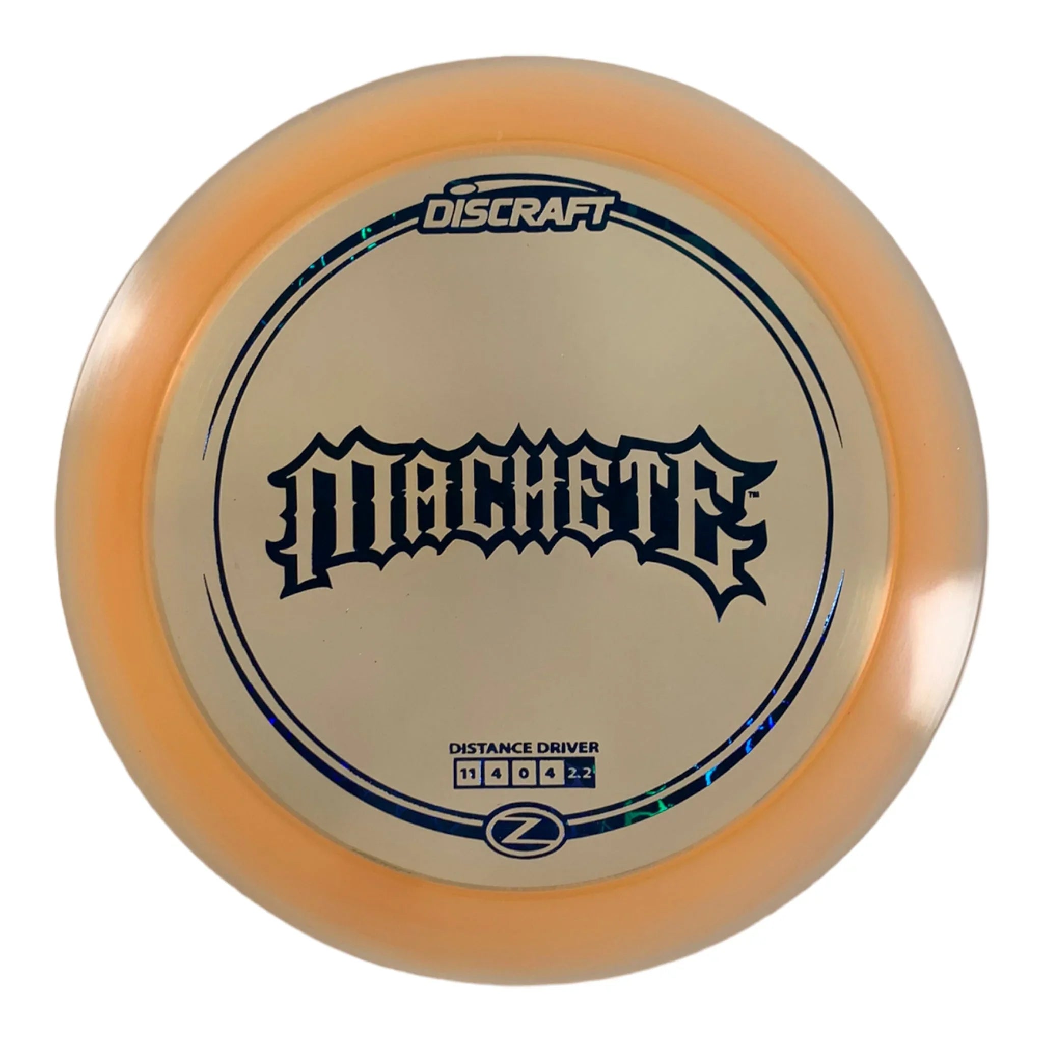 Discraft Machete | Z Line | Orange/Blue 174g Disc Golf