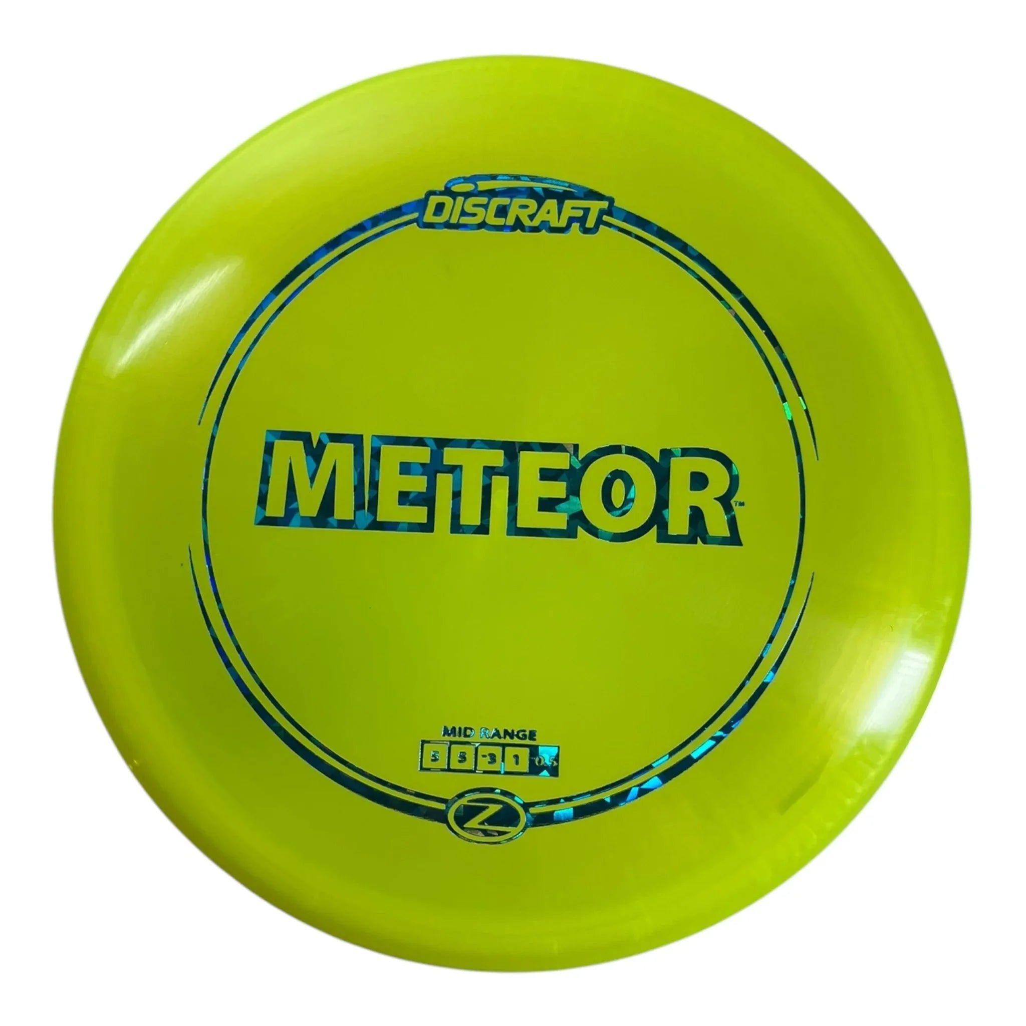 Discraft Meteor | Z Line | Yellow/Blue 177g Disc Golf
