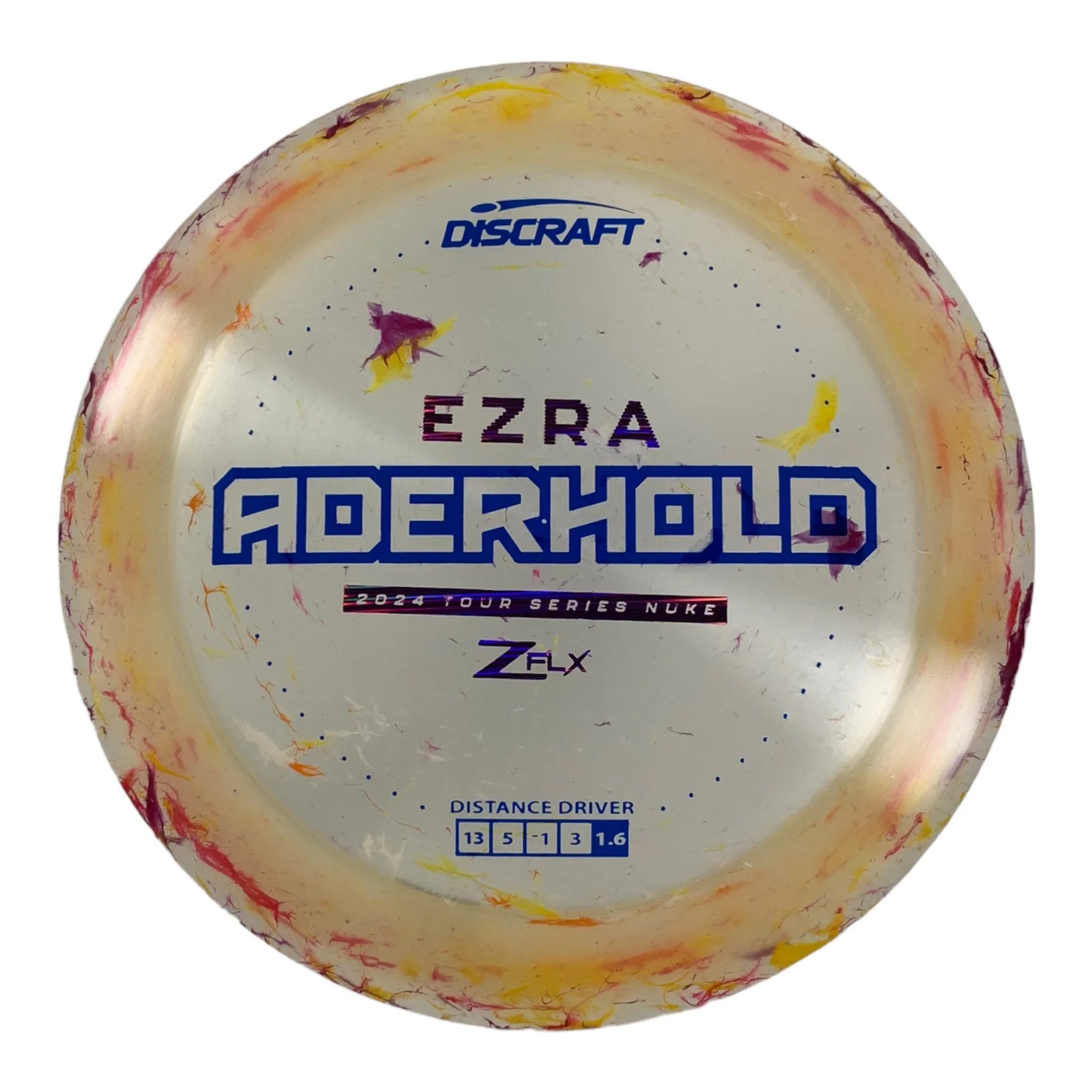 Discraft Nuke | Jawbreaker Z FLX | Yellow/Blue 174g (Ezra Aderhold) Disc Golf