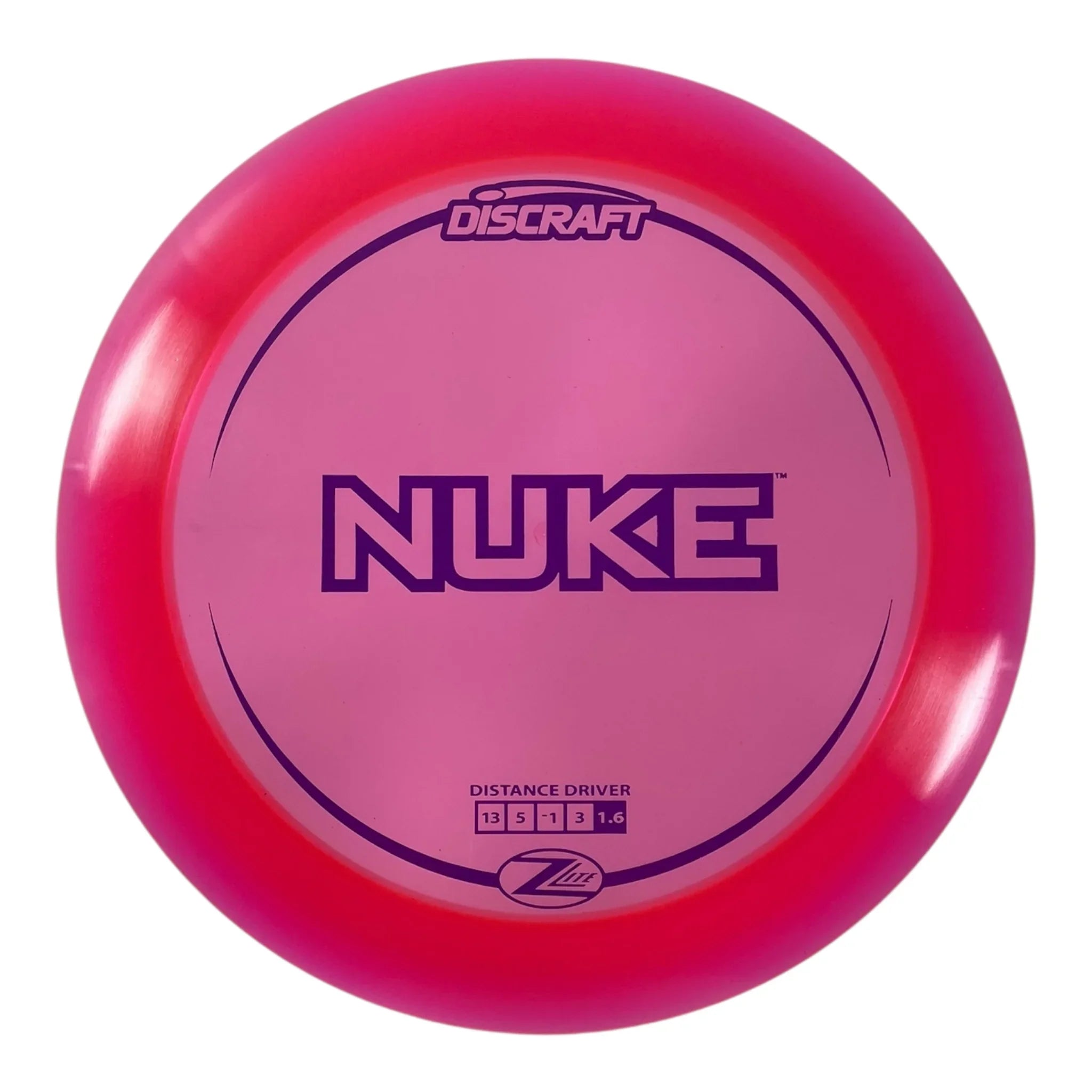 Discraft Nuke | Z Lite | Pink/Purple 166g Disc Golf