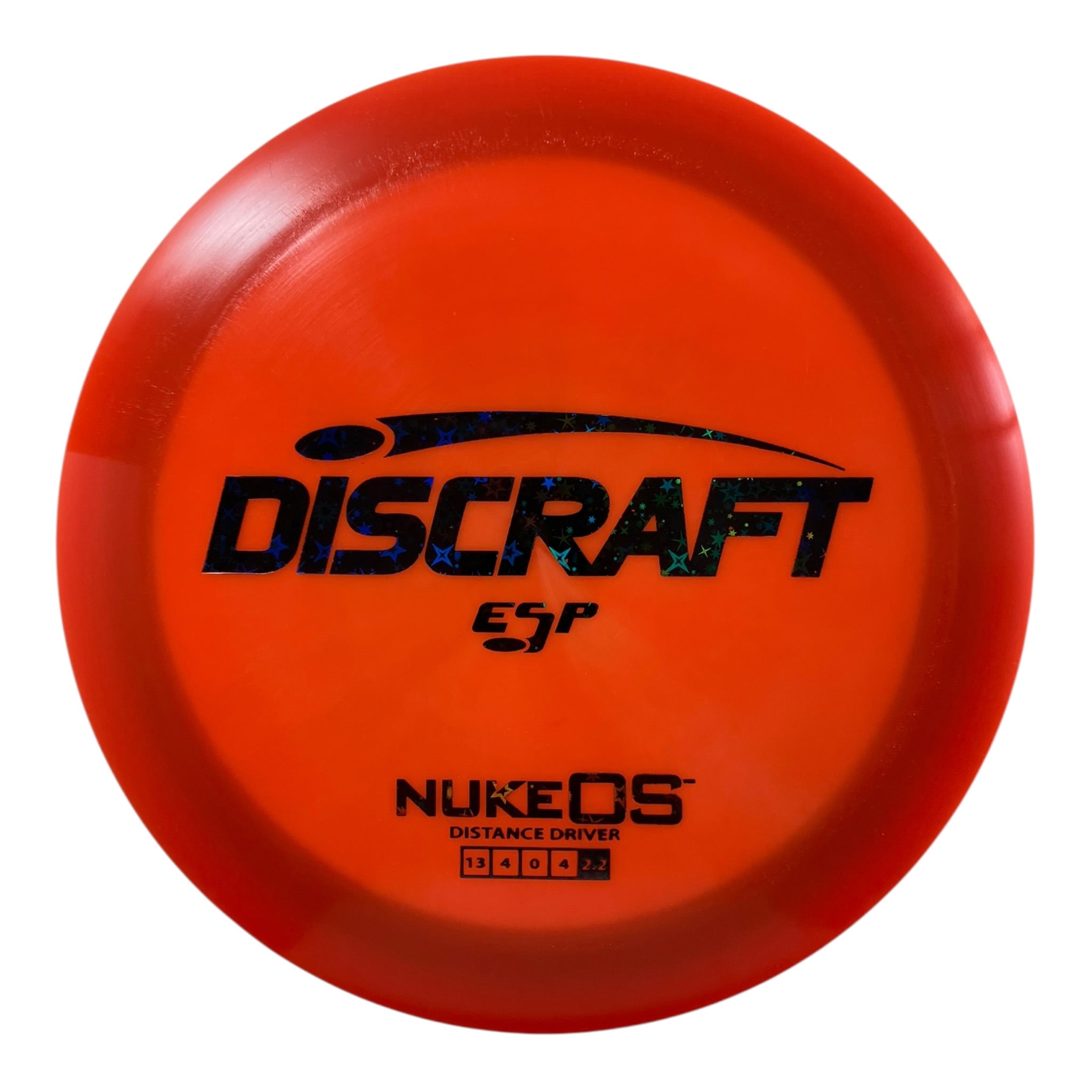 Discraft Nuke OS | ESP | Orange/Black Stars 172g Disc Golf