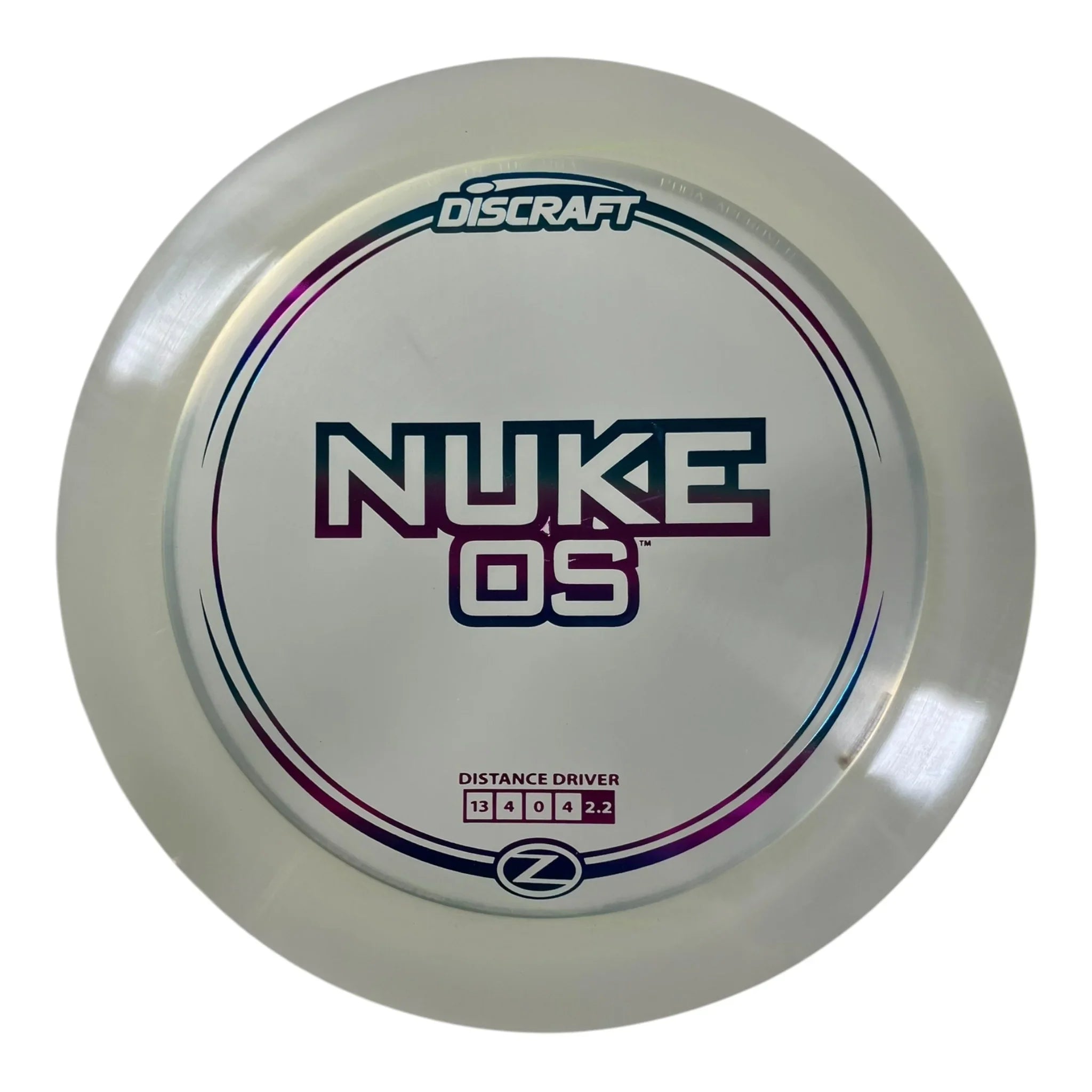 Discraft Nuke OS | Z Line | Clear/Sunset 173g Disc Golf
