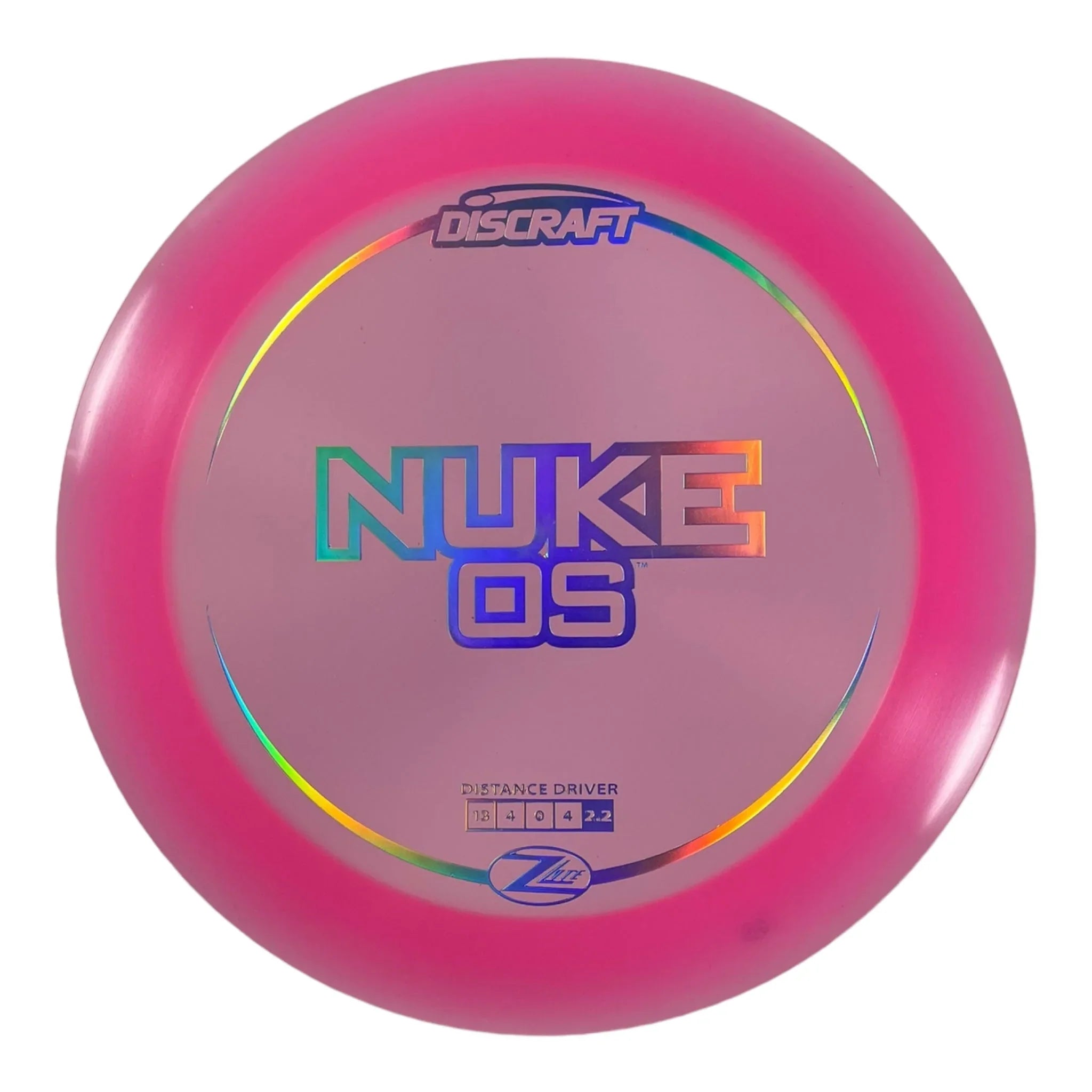 Discraft Nuke OS | Z Lite | Pink/Holo 163g Disc Golf