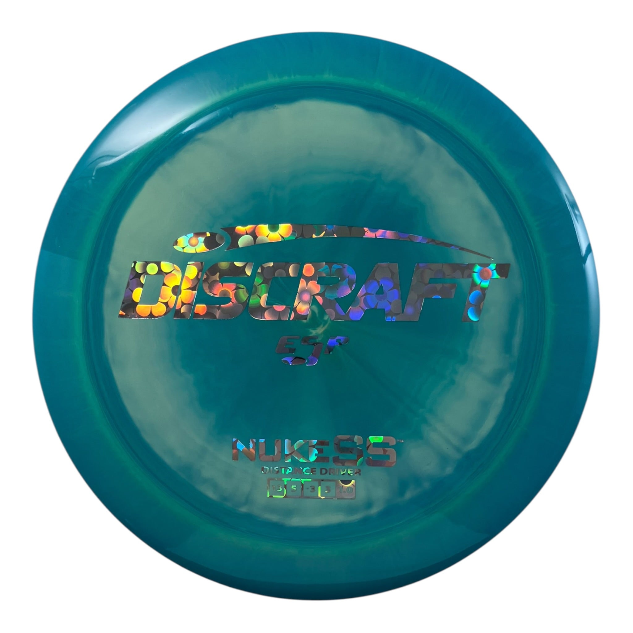 Discraft Nuke SS | ESP | Blue/Flowers 169g Disc Golf
