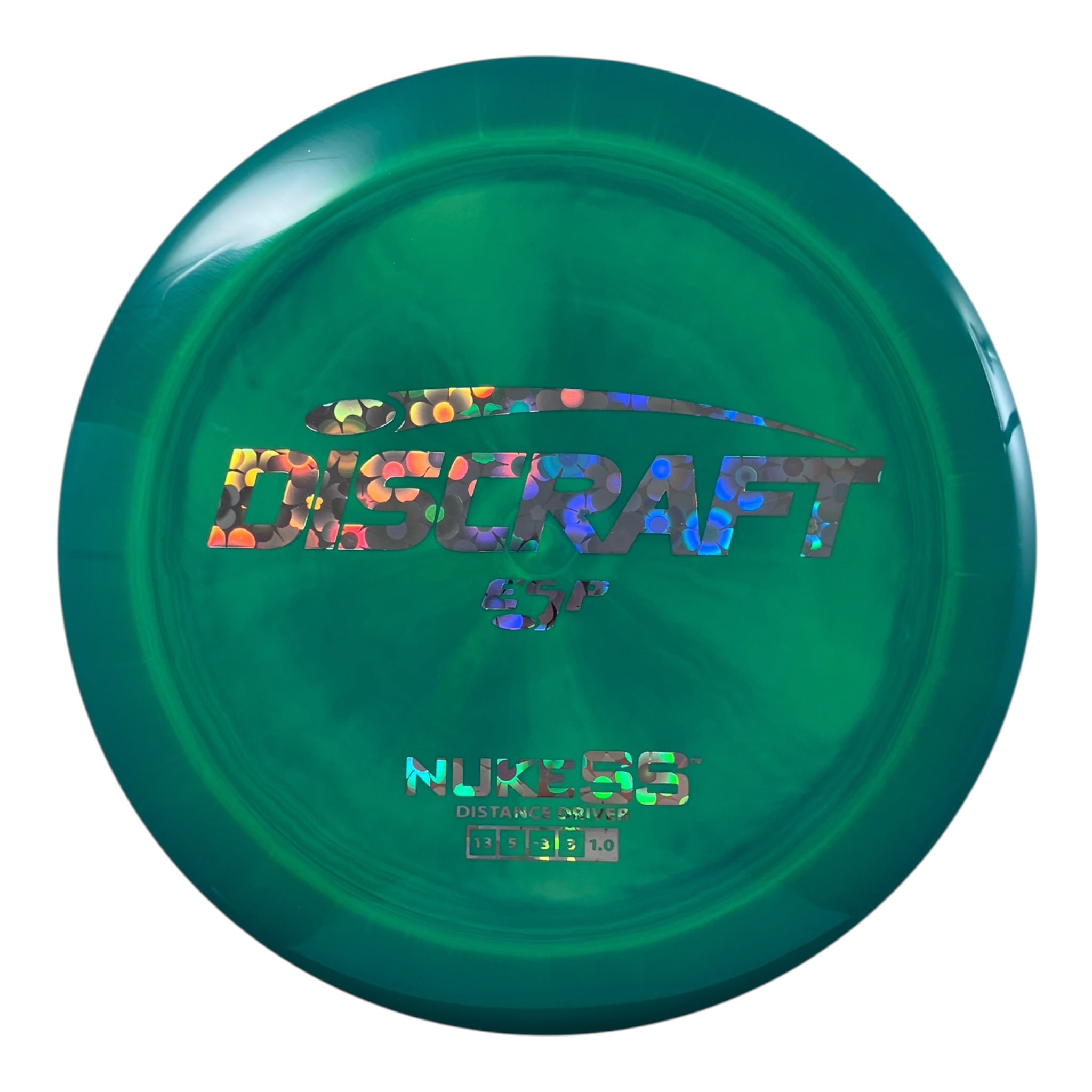 Discraft Nuke SS | ESP | Green/Flowers 169g Disc Golf