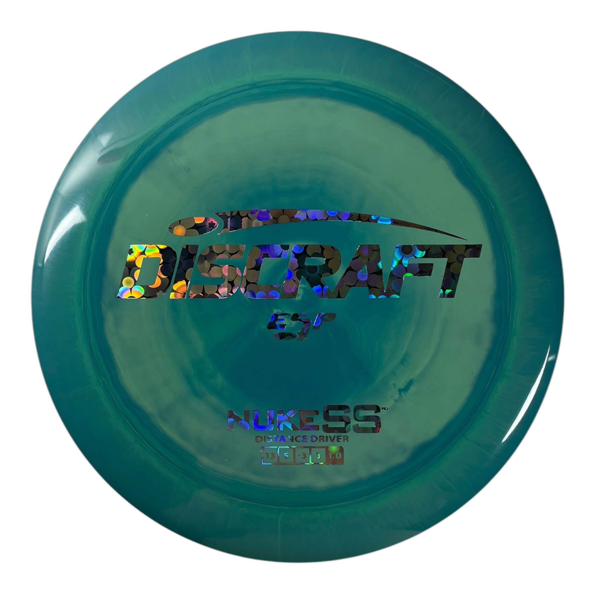 Discraft Nuke SS | ESP | Teal/Flowers 169g Disc Golf