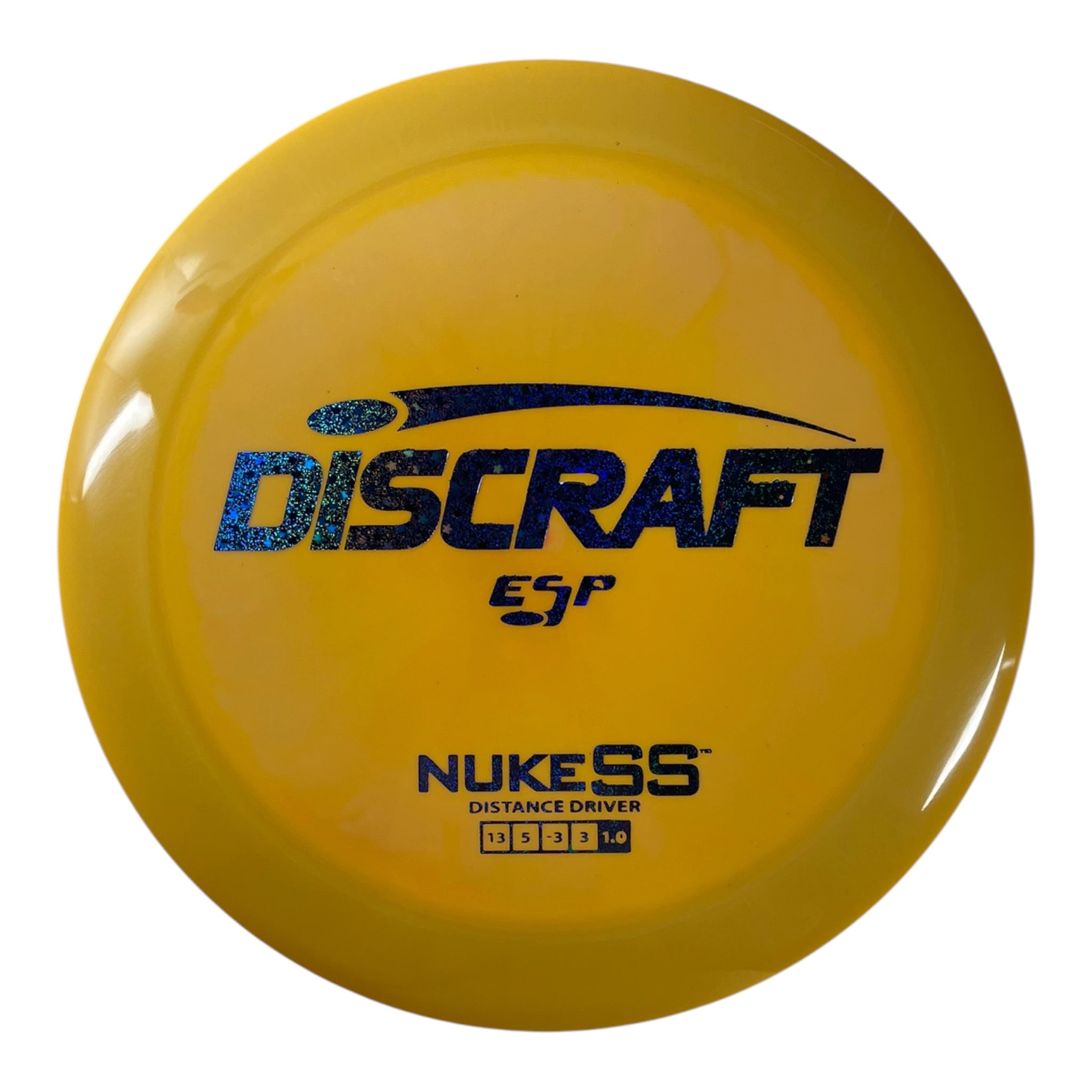 Discraft Nuke SS | ESP | Yellow/Blue Sparkle 172g Disc Golf