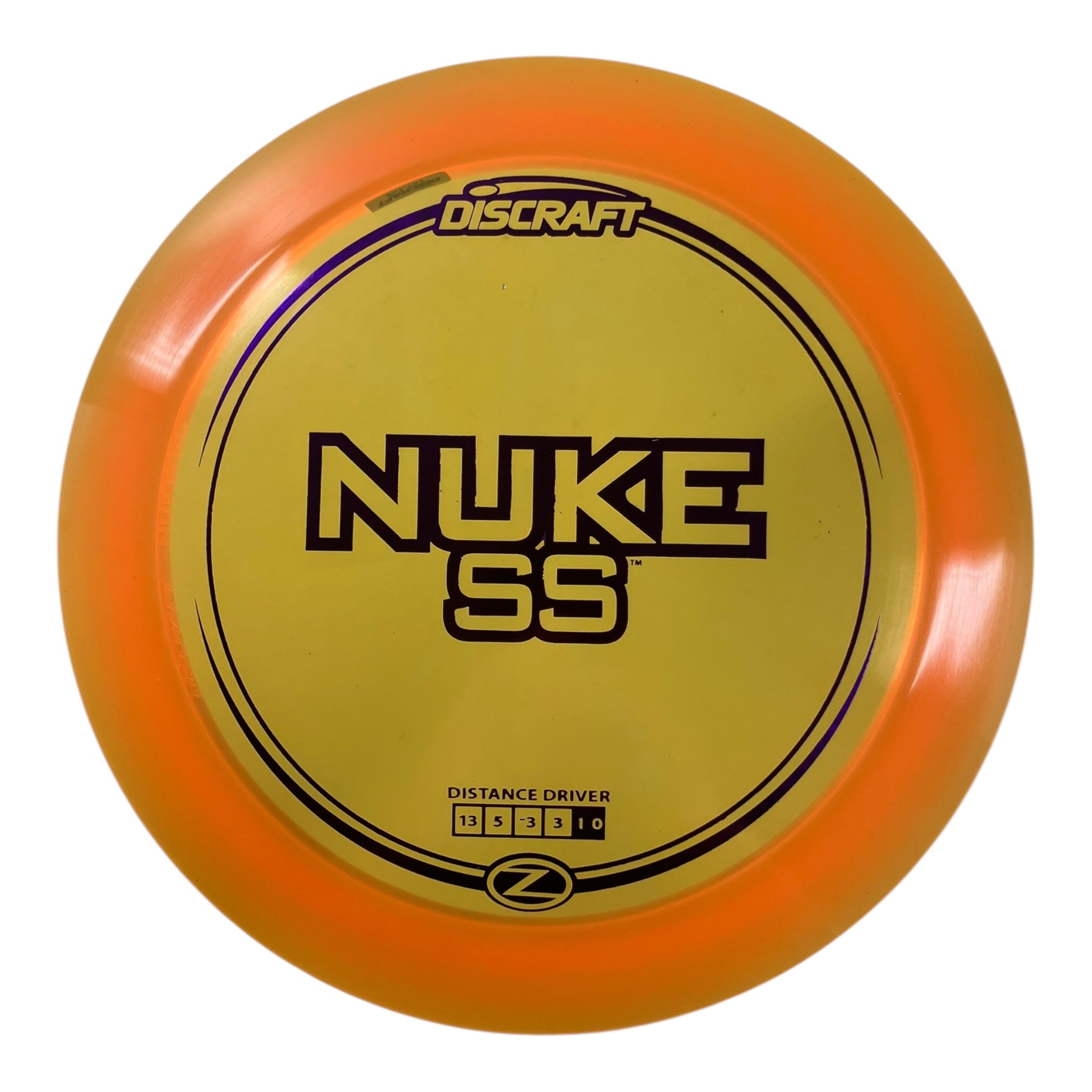 Discraft Nuke SS | Z Line | Orange/Purple 169g Disc Golf