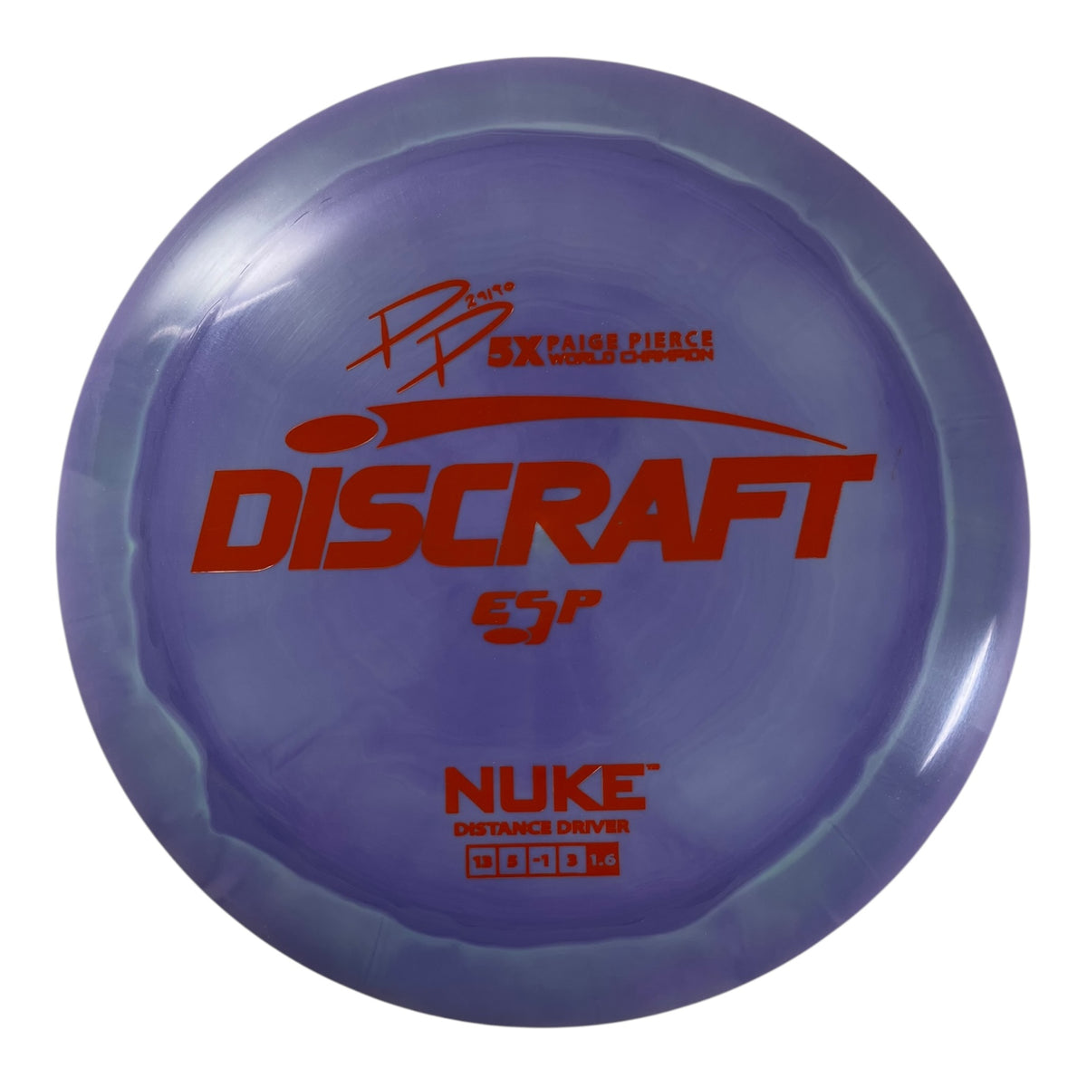 Discraft Nuke - Used Like New | ESP | Purple/Orange 173g (Paige Pierce 5X) Disc Golf