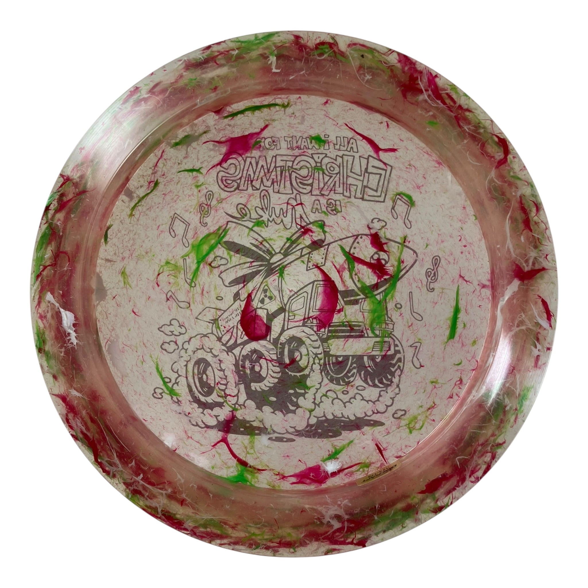 Discraft Nuke - Used Like New | Jawbreaker Z FLX | Multi/Purple 173g (Christmas) Disc Golf