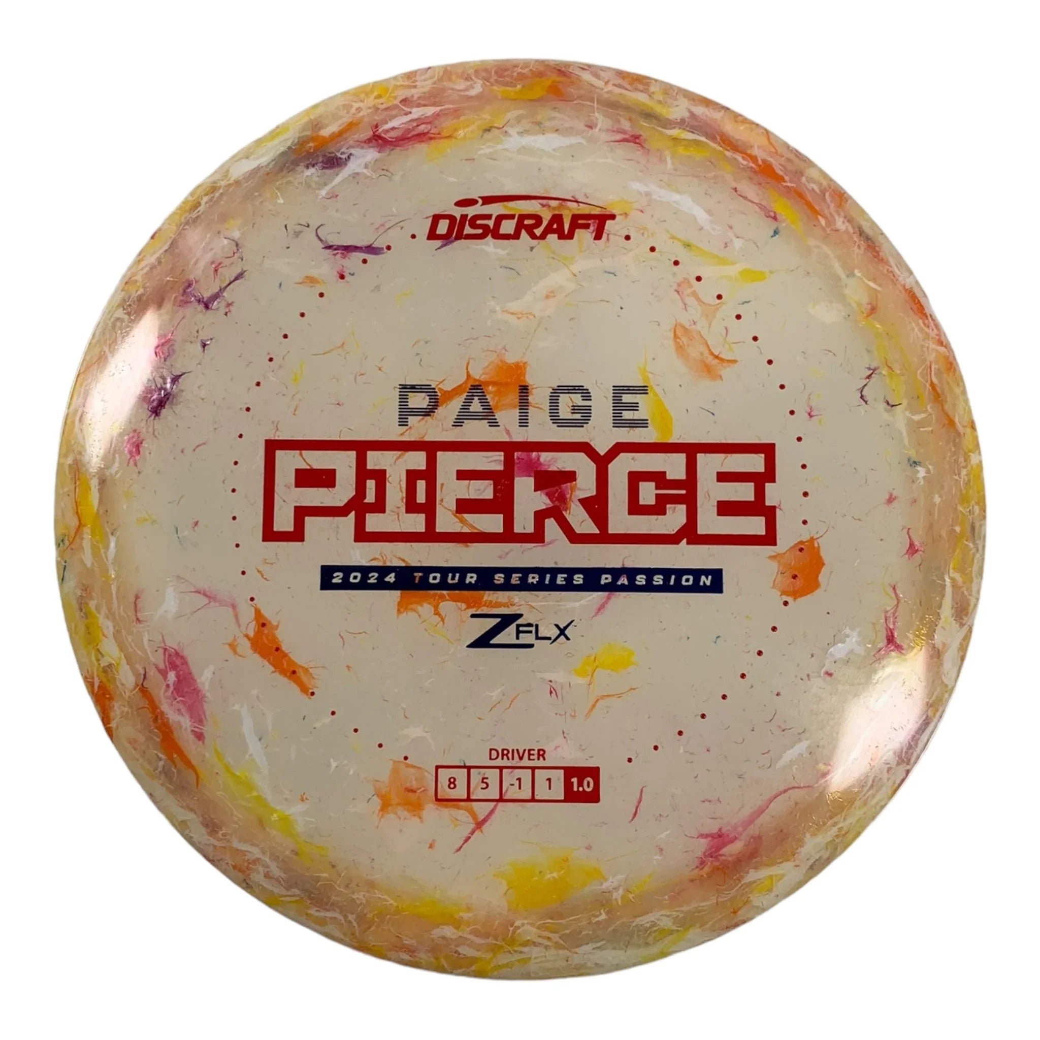 Discraft Passion | Jawbreaker Z FLX | Yellow/Red 172g (Paige Pierce) Disc Golf