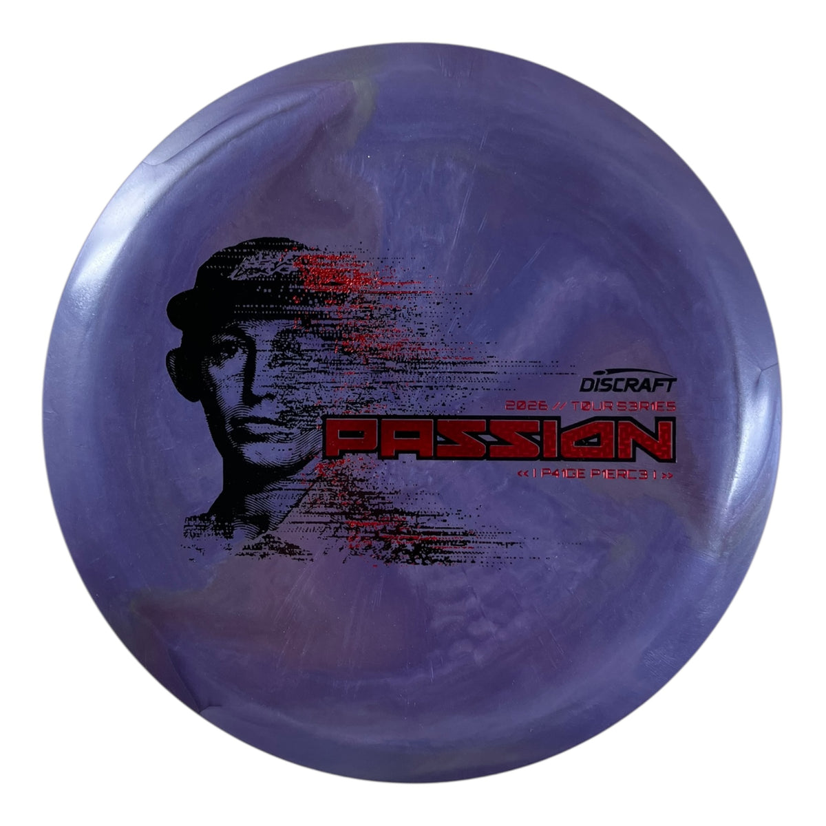 Discraft Passion | Titanium Big Z | Purple/Red 172g (Paige Pierce 2026 Tour Series) Disc Golf