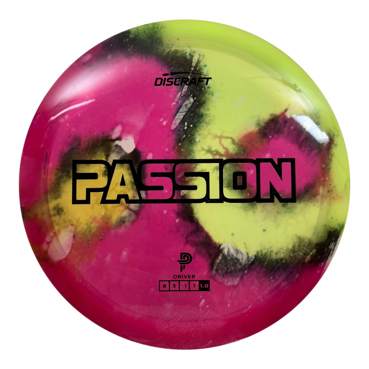 Discraft Passion | Z Line Fly Dye | Pink/Green/Black 171g (Paige Pierce) Disc Golf