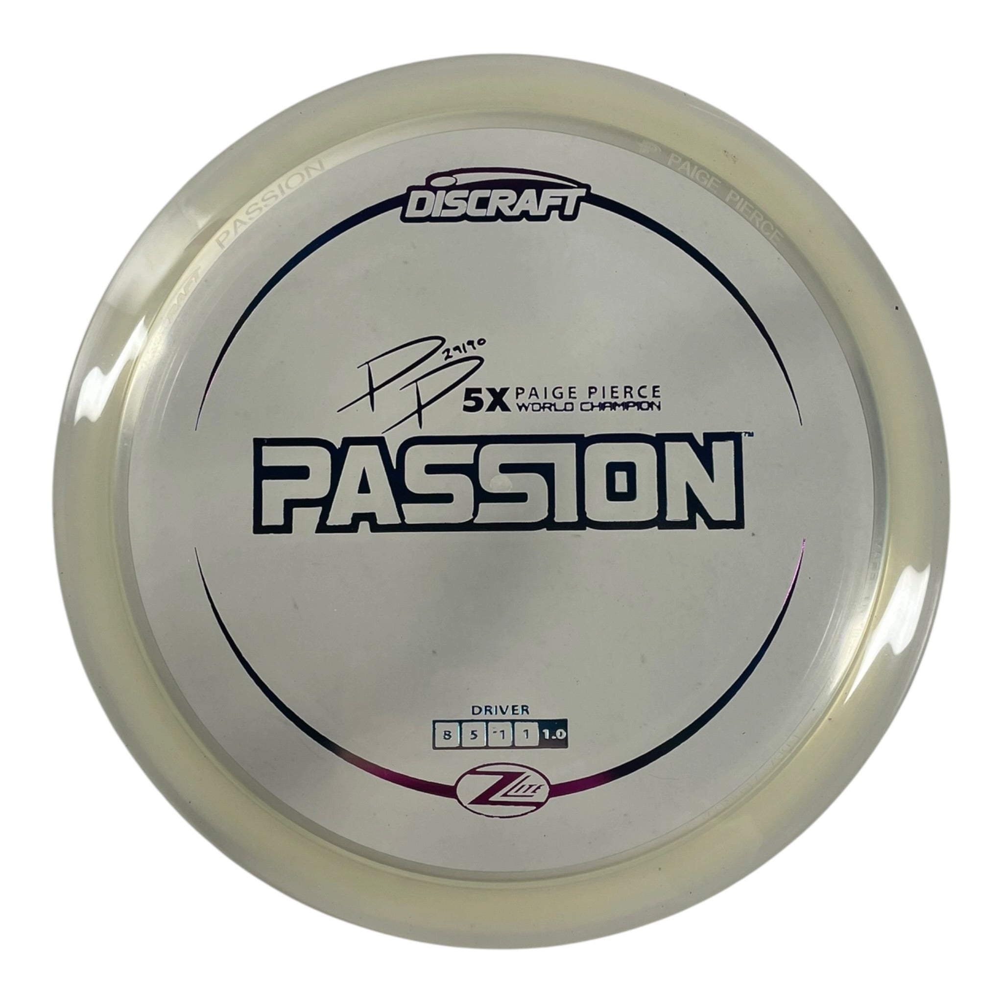 Discraft Passion | Z Lite | Clear/Sunset 162g (Paige Pierce) Disc Golf