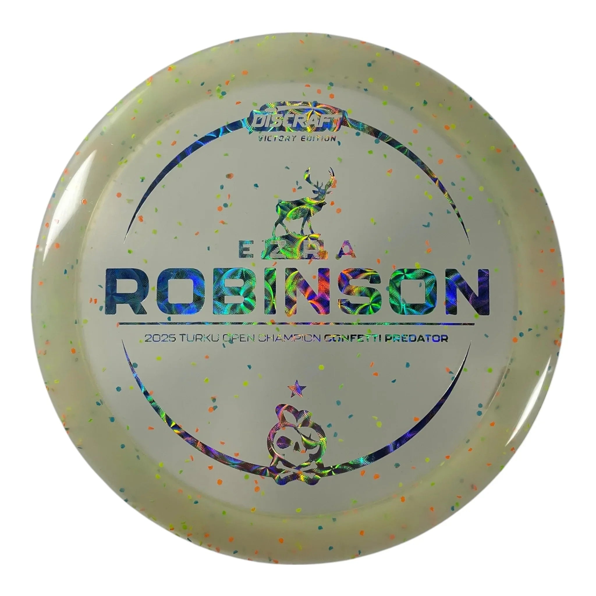 Discraft Predator | Z Confetti | Multi/Holo 171g (Ezra Robinson 2025 Turku) Disc Golf