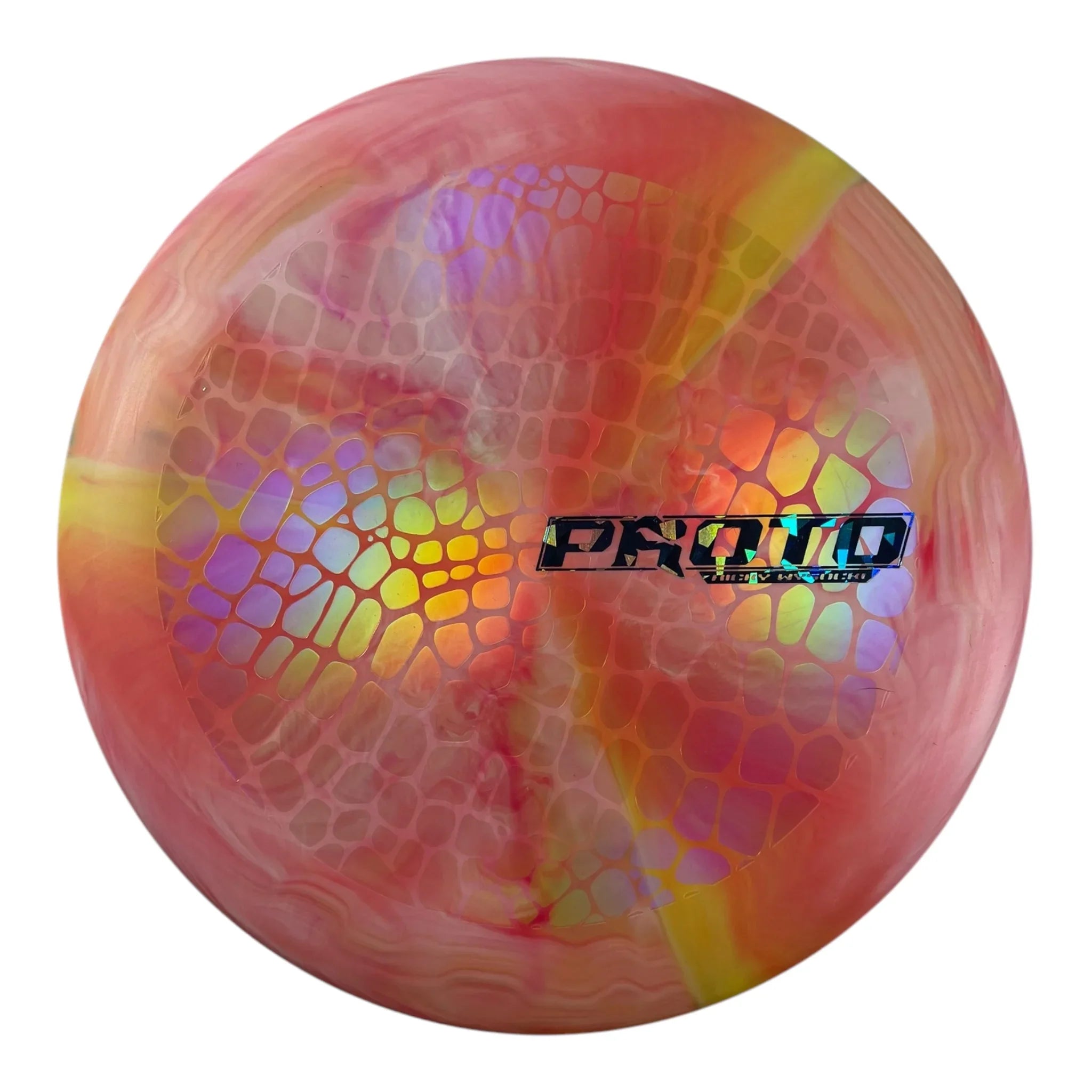 Discraft Ricky Wysocki Prototype Putter | Prototype Putter Blend | Orange/Blue 174g Disc Golf