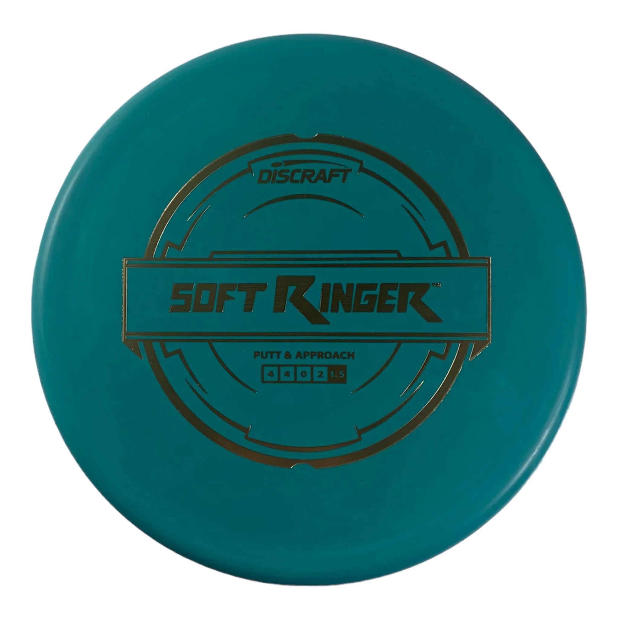 Discraft Ringer | Putter Line Soft | Blue/Gold 172g Disc Golf