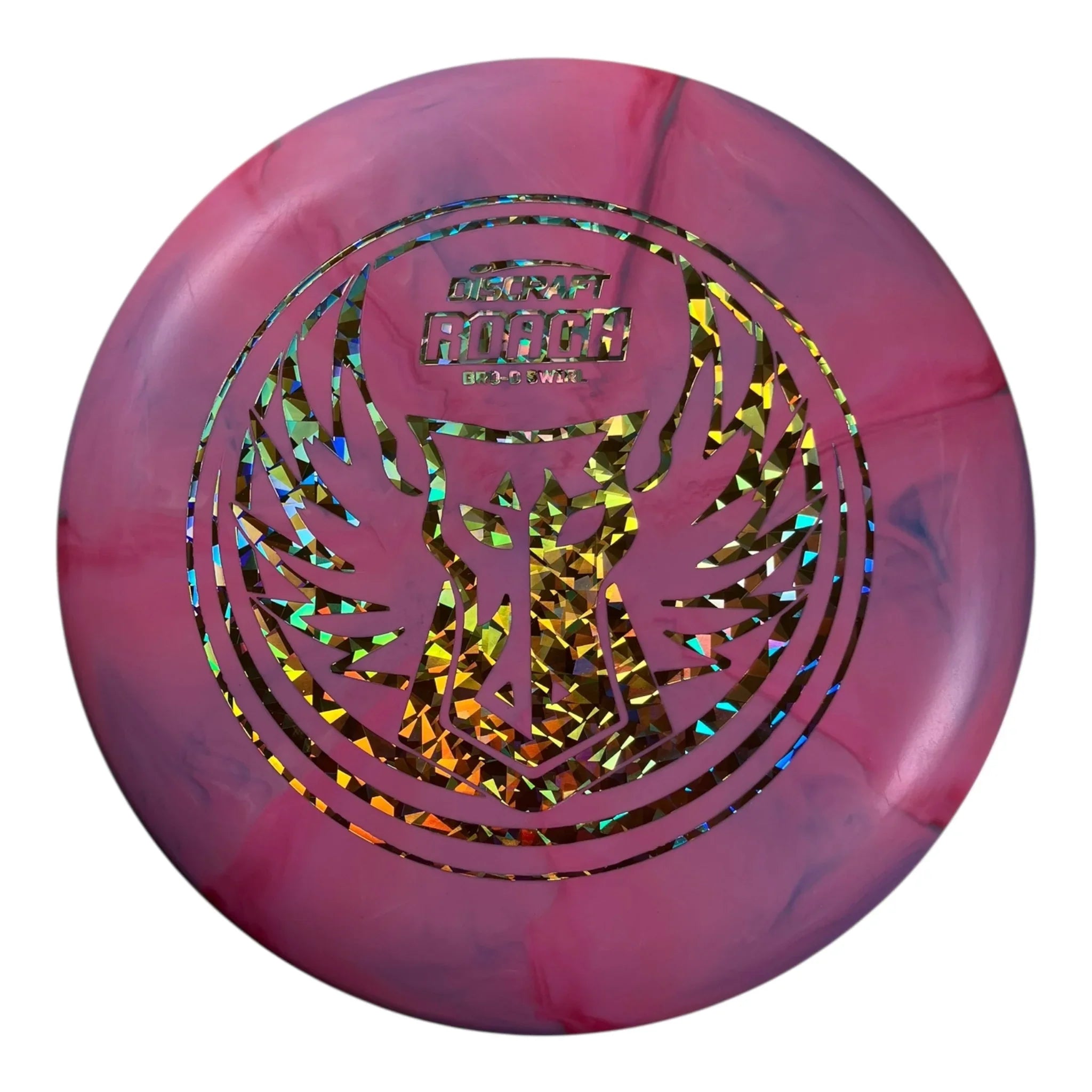Discraft Roach | Bro D Swirl | Pink/Gold 174g Disc Golf