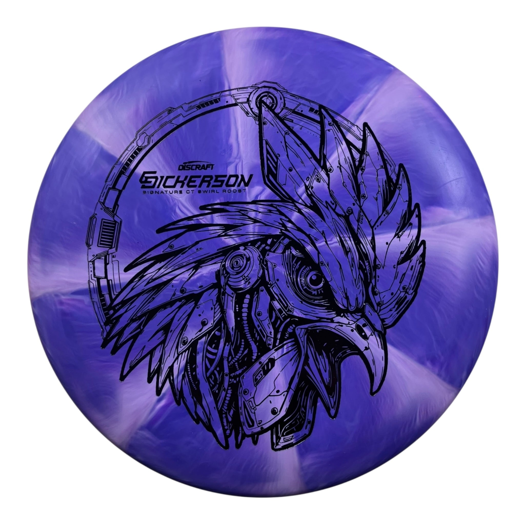 Discraft Roost | CT Swirl | Purple/Black 171g (Chris Dickerson) Disc Golf