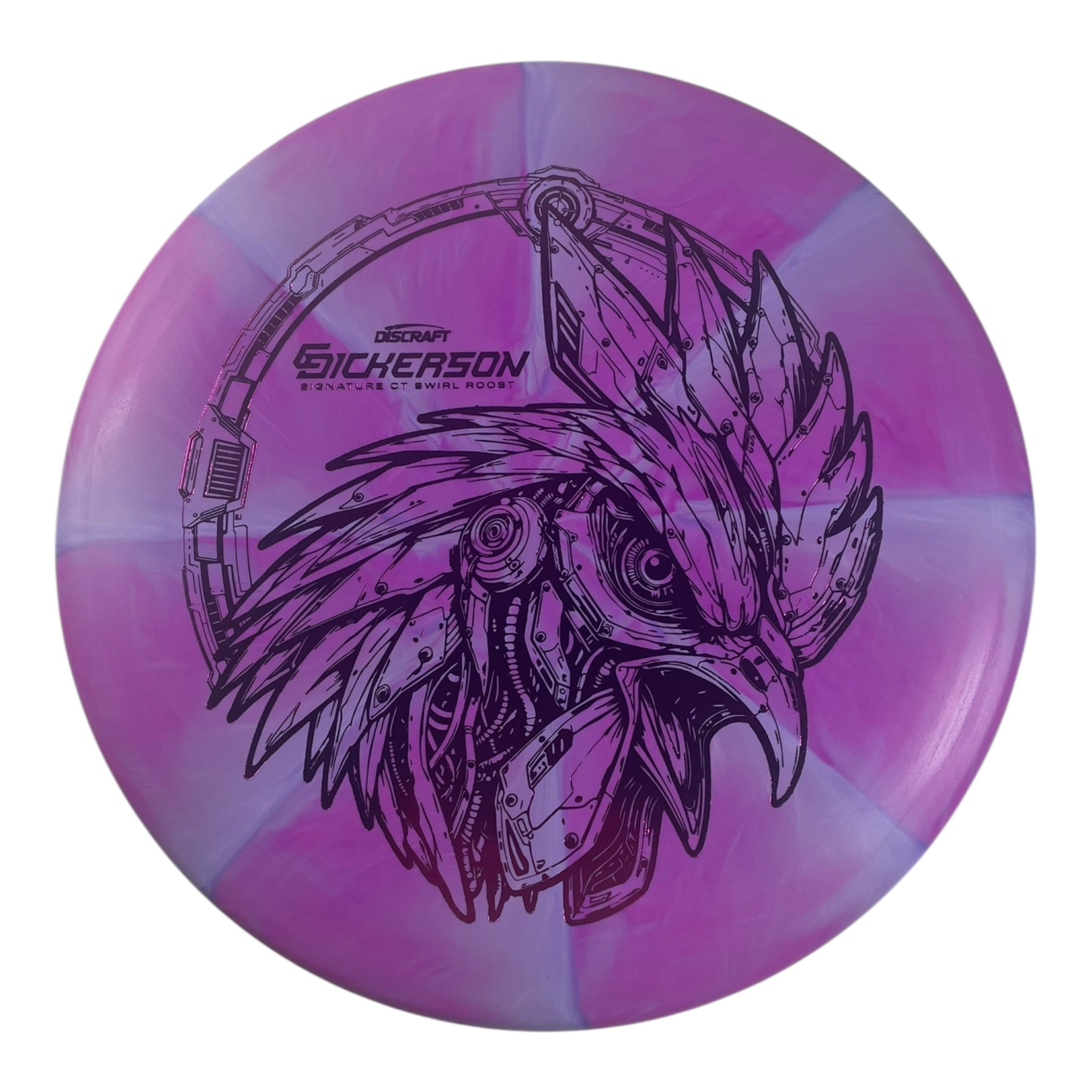 Discraft Roost | CT Swirl | Purple/Pink 170g (Chris Dickerson) Disc Golf