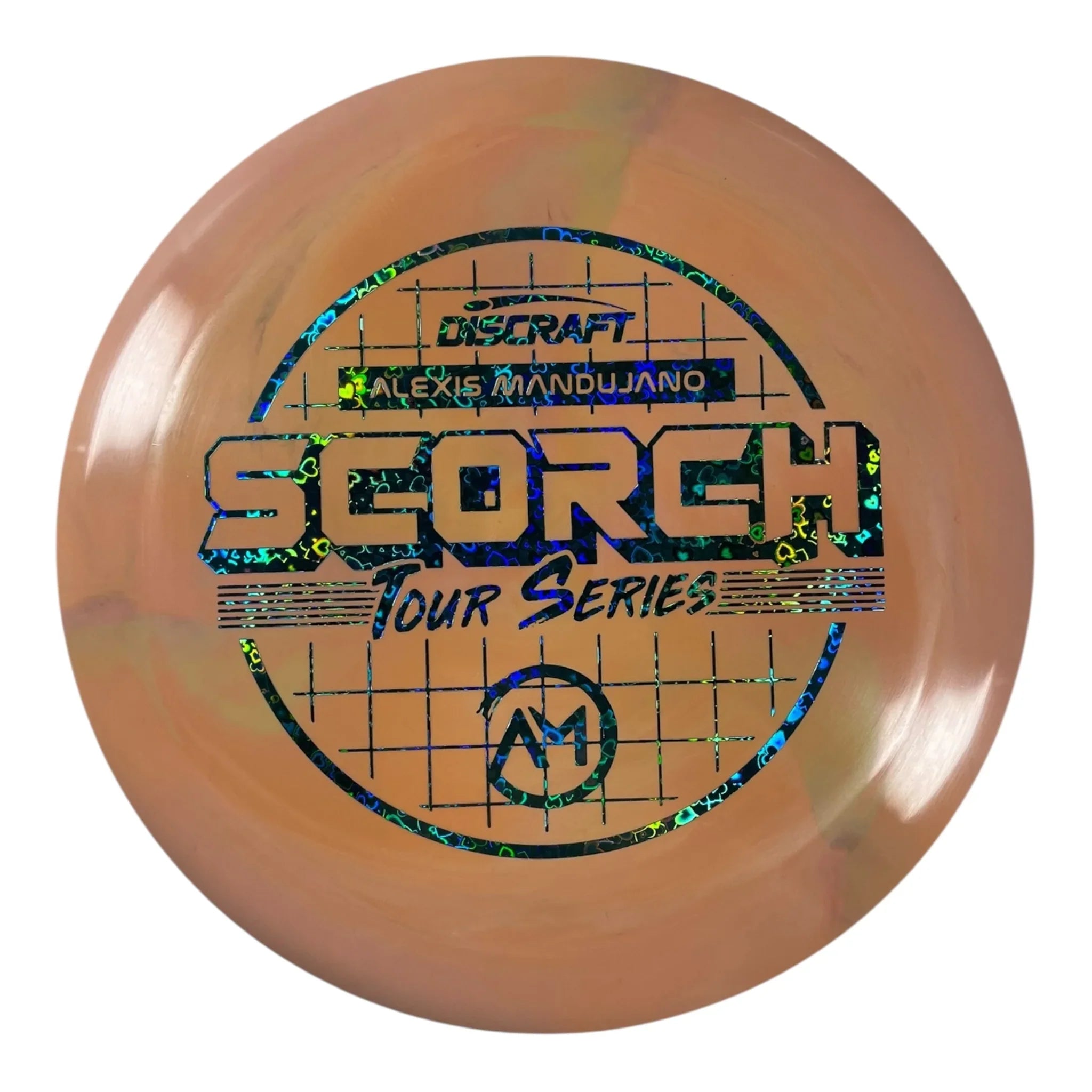 Discraft Scorch | ESP | Orange/Hearts 170g (Alexis Mandujano) Disc Golf