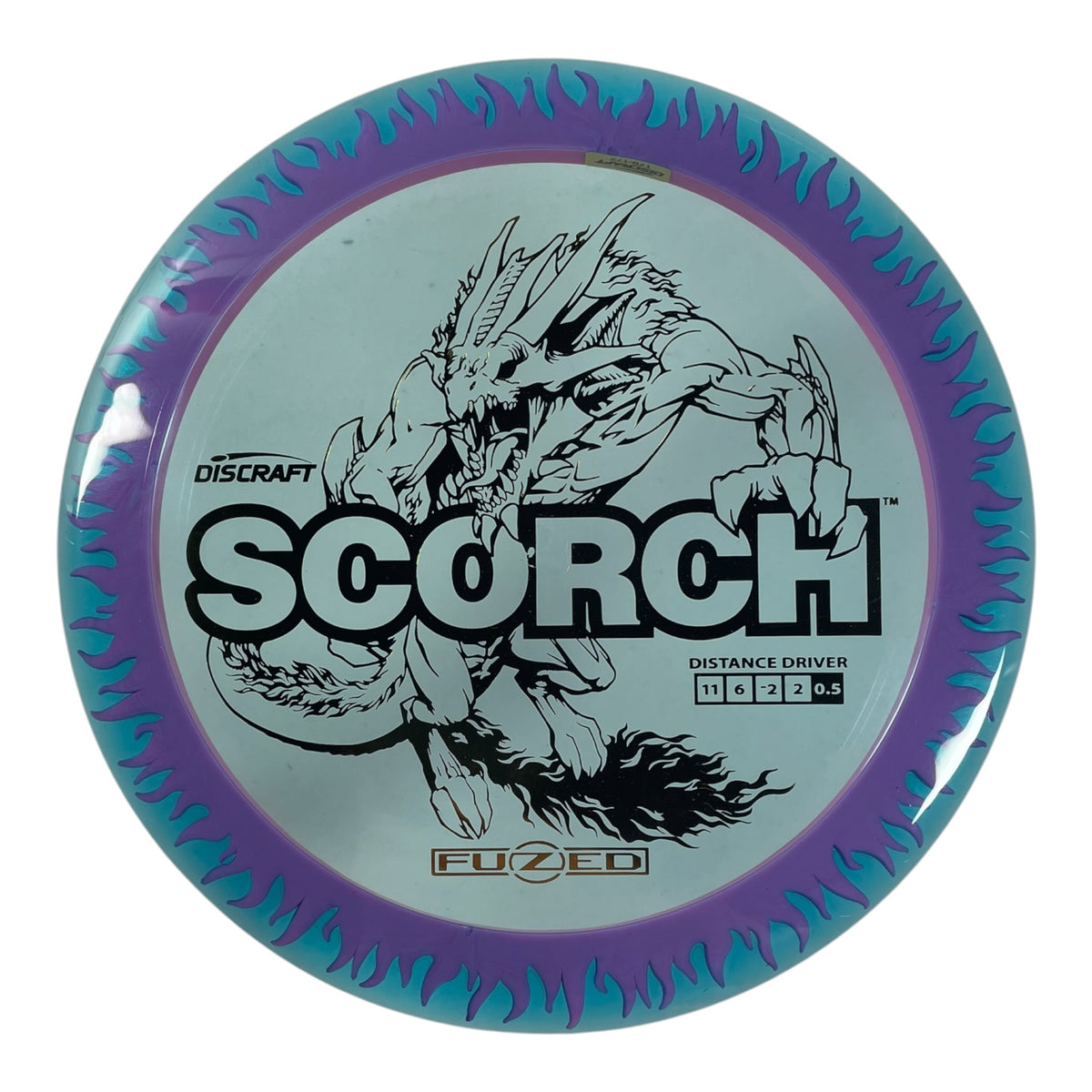 Discraft Scorch | FuZed Line | Blue/Gold 170g Disc Golf