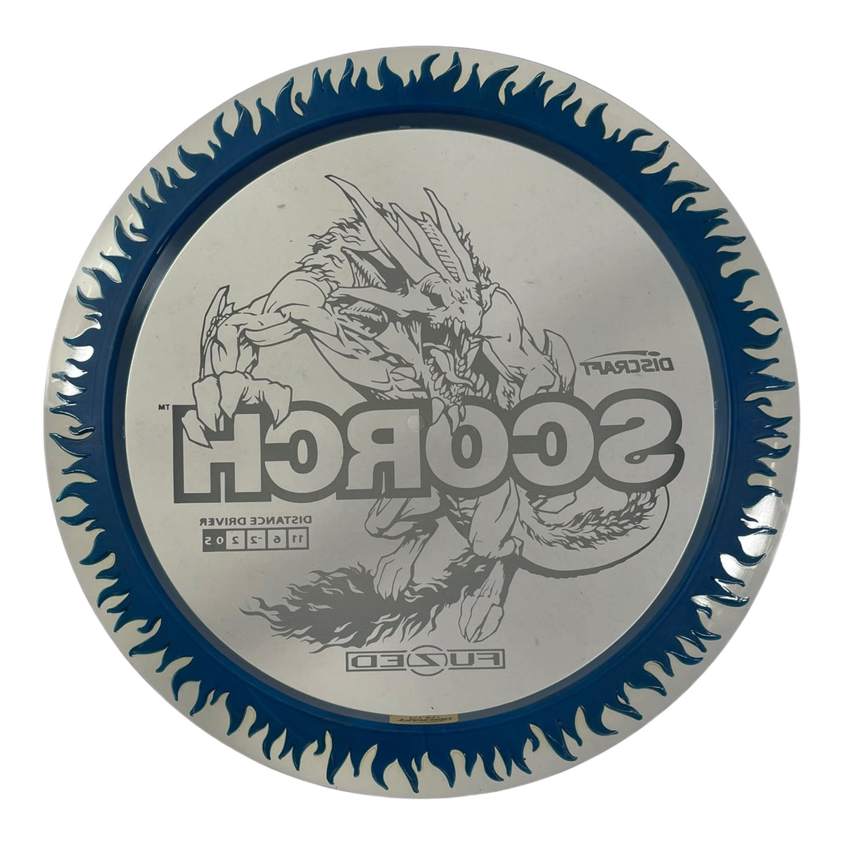 Discraft Scorch | FuZed Line | Clear/Purple 174g Disc Golf