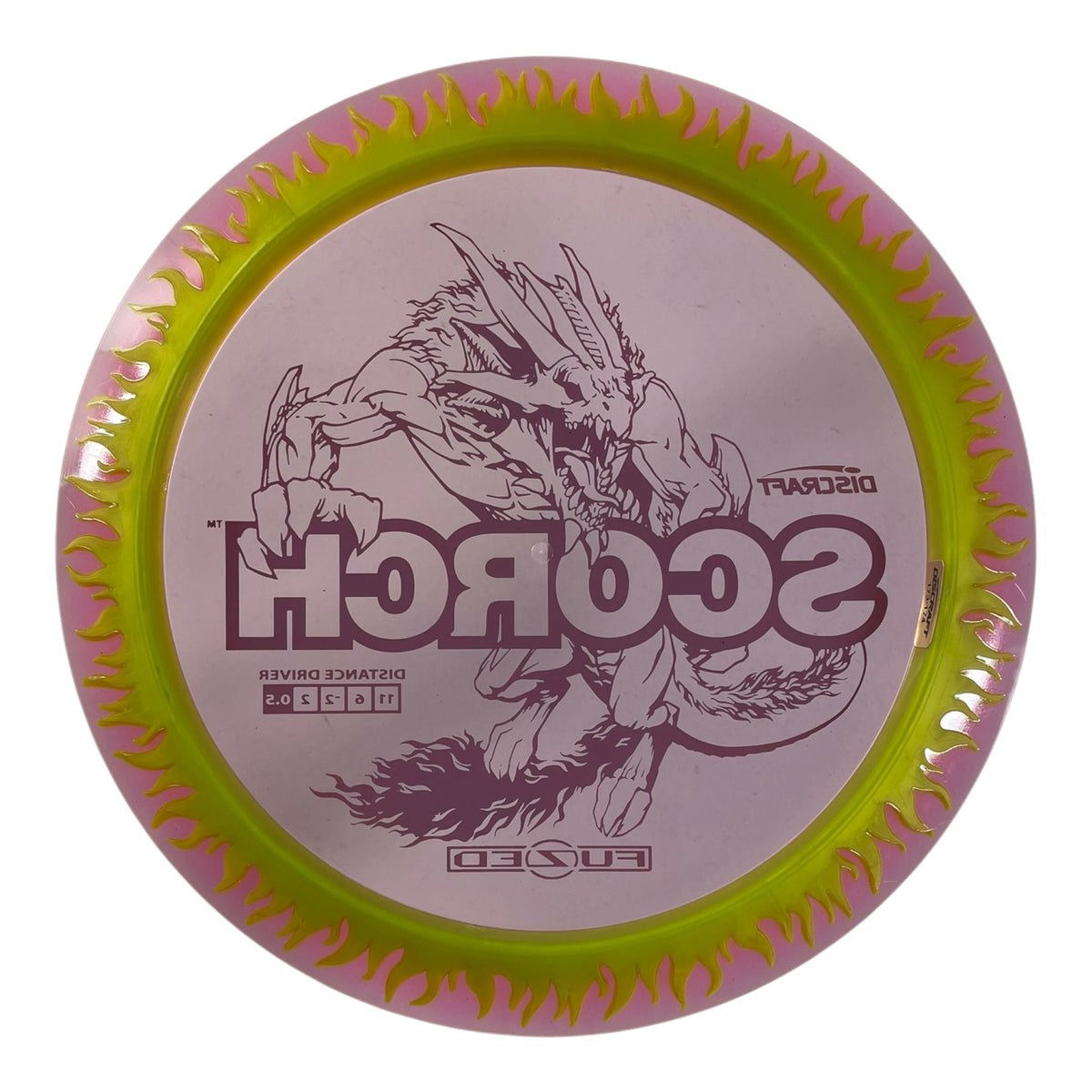 Discraft Scorch | FuZed Line | Light Pink/Blue 174g Disc Golf