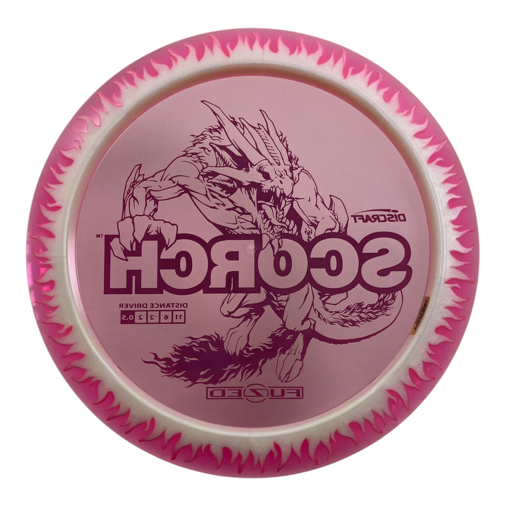 Discraft Scorch | FuZed Line | Pink/Gold 169g Disc Golf