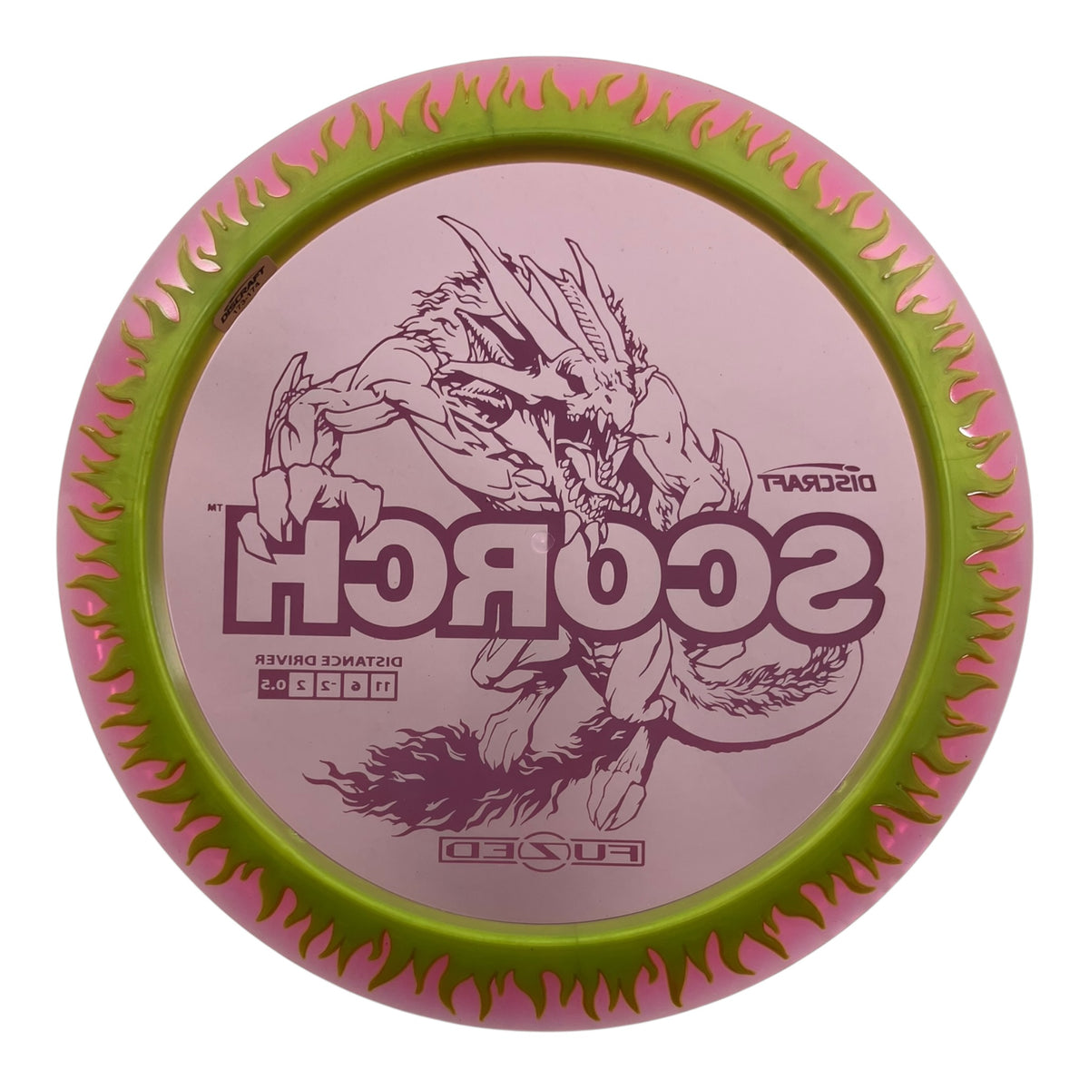 Discraft Scorch | FuZed Line | Pink/Yellow/Blue 173g Disc Golf