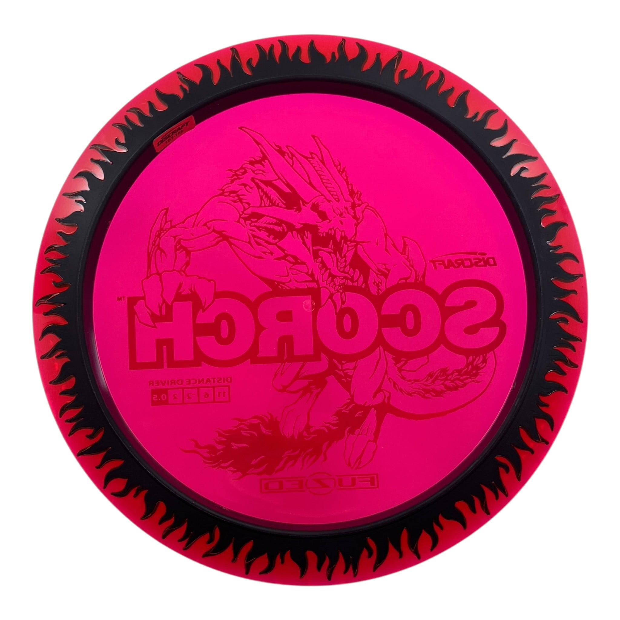Discraft Scorch | FuZed Line | Red/Black/Blue 168g Disc Golf