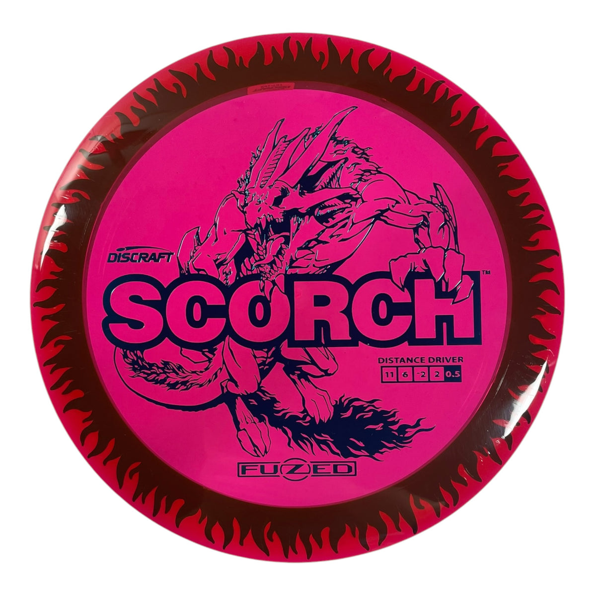 Discraft Scorch | FuZed Line | Red/Blue 168g Disc Golf