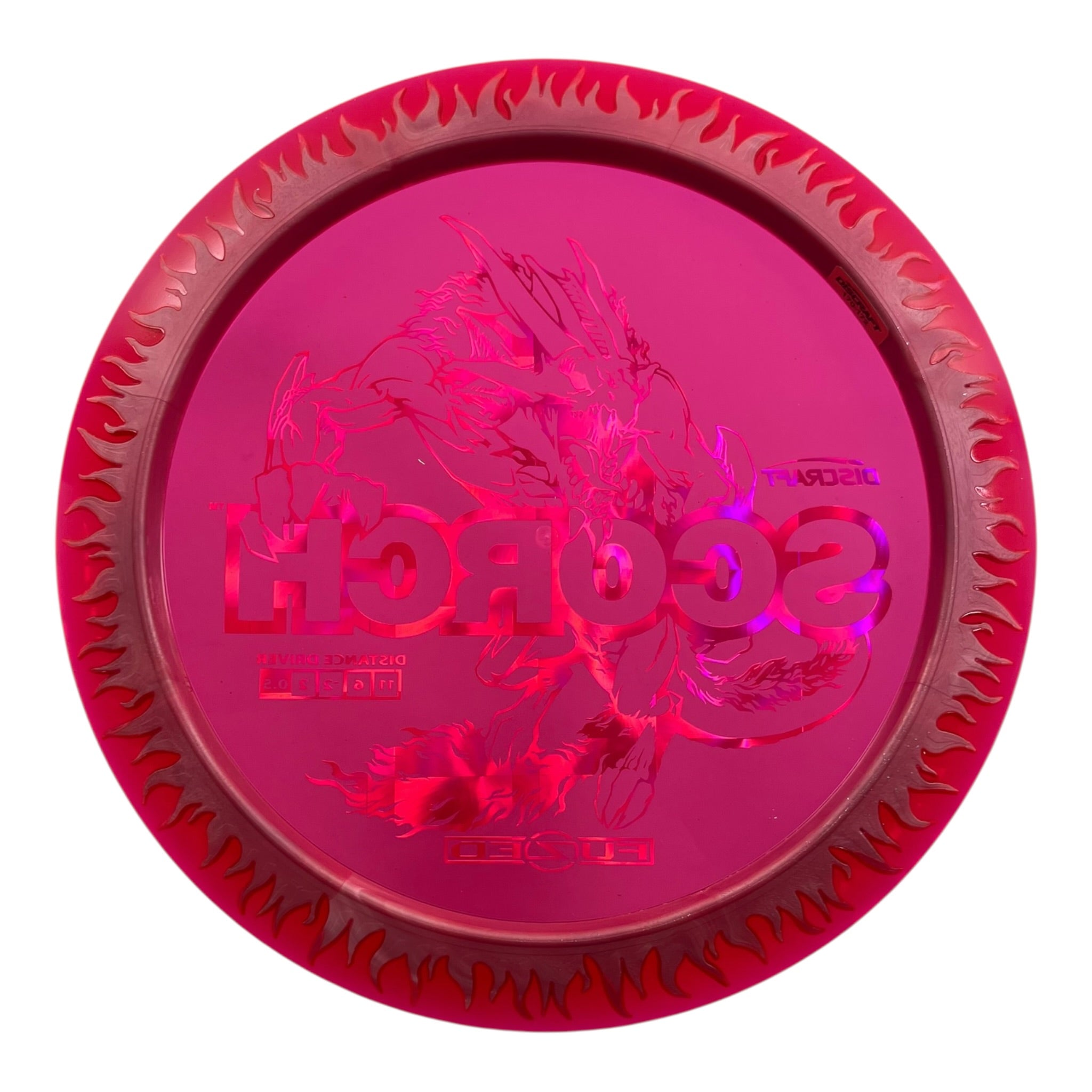 Discraft Scorch | FuZed Line | Red/Holo 172g Disc Golf