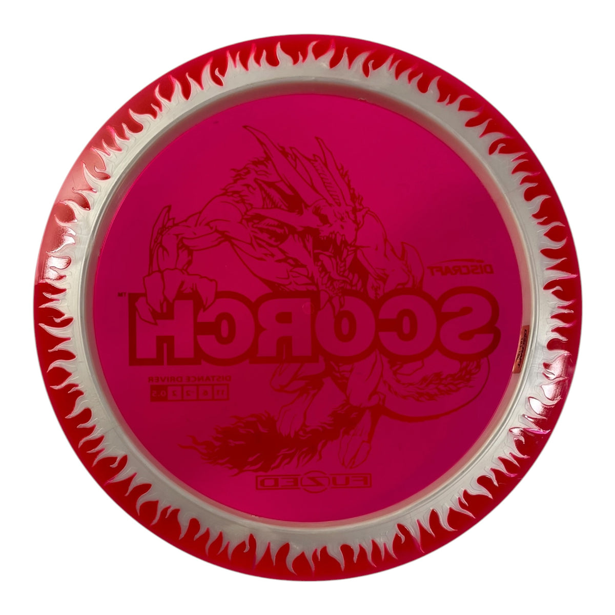 Discraft Scorch | FuZed Line | Red/Purple 165g Disc Golf