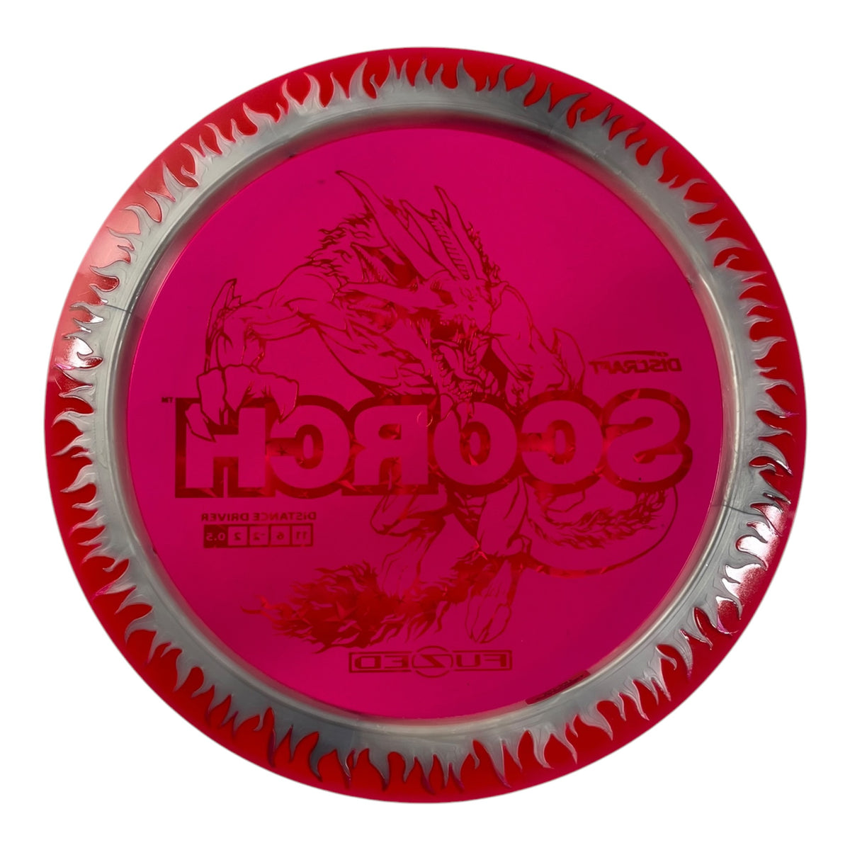 Discraft Scorch | FuZed Line | Red/Stars 165g Disc Golf