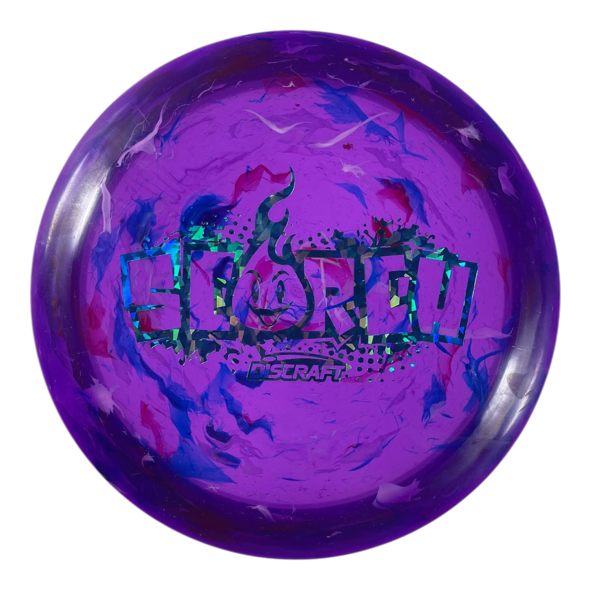 Discraft Scorch | Jawbreaker | Purple/Blue Holo 119g (Lightweight) Disc Golf