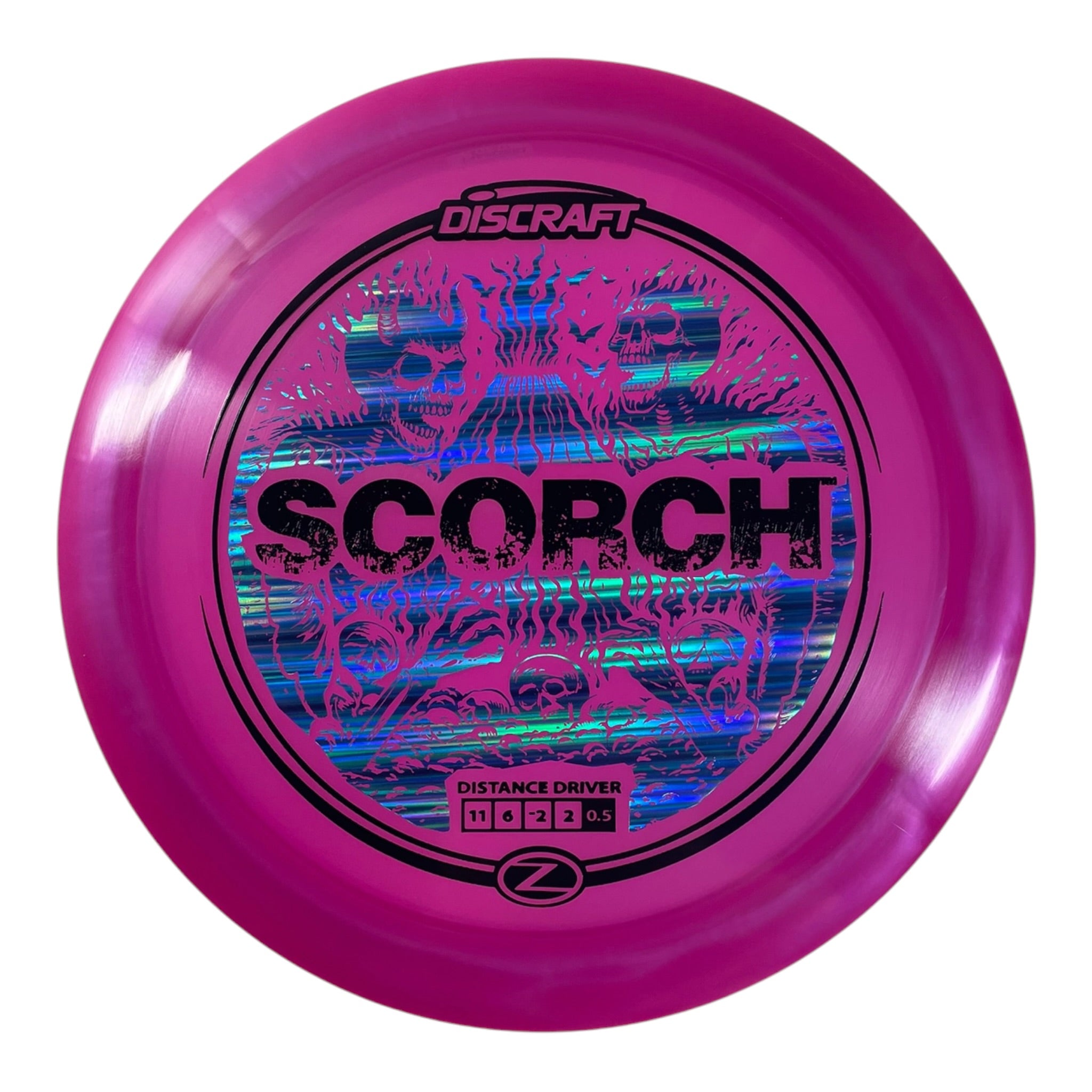 Discraft Scorch | Z Line | Pink/Black/Blue 174g (Reimagined) Disc Golf