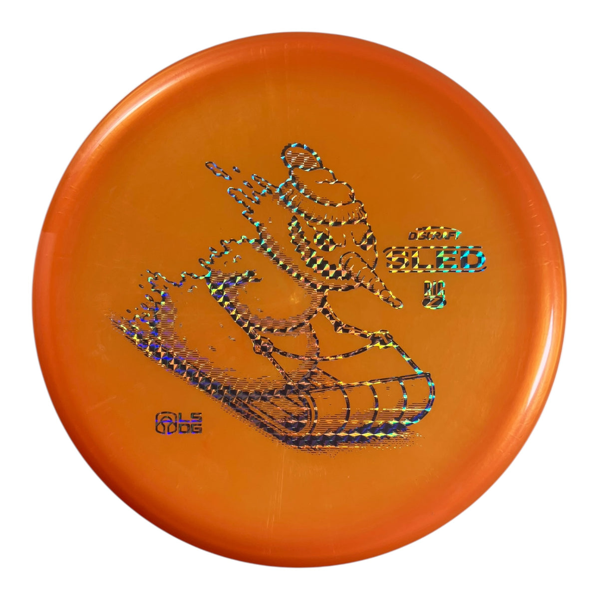 Discraft Sled | Big Z | Orange/Holo 177g (Ledgestone 2026) Disc Golf