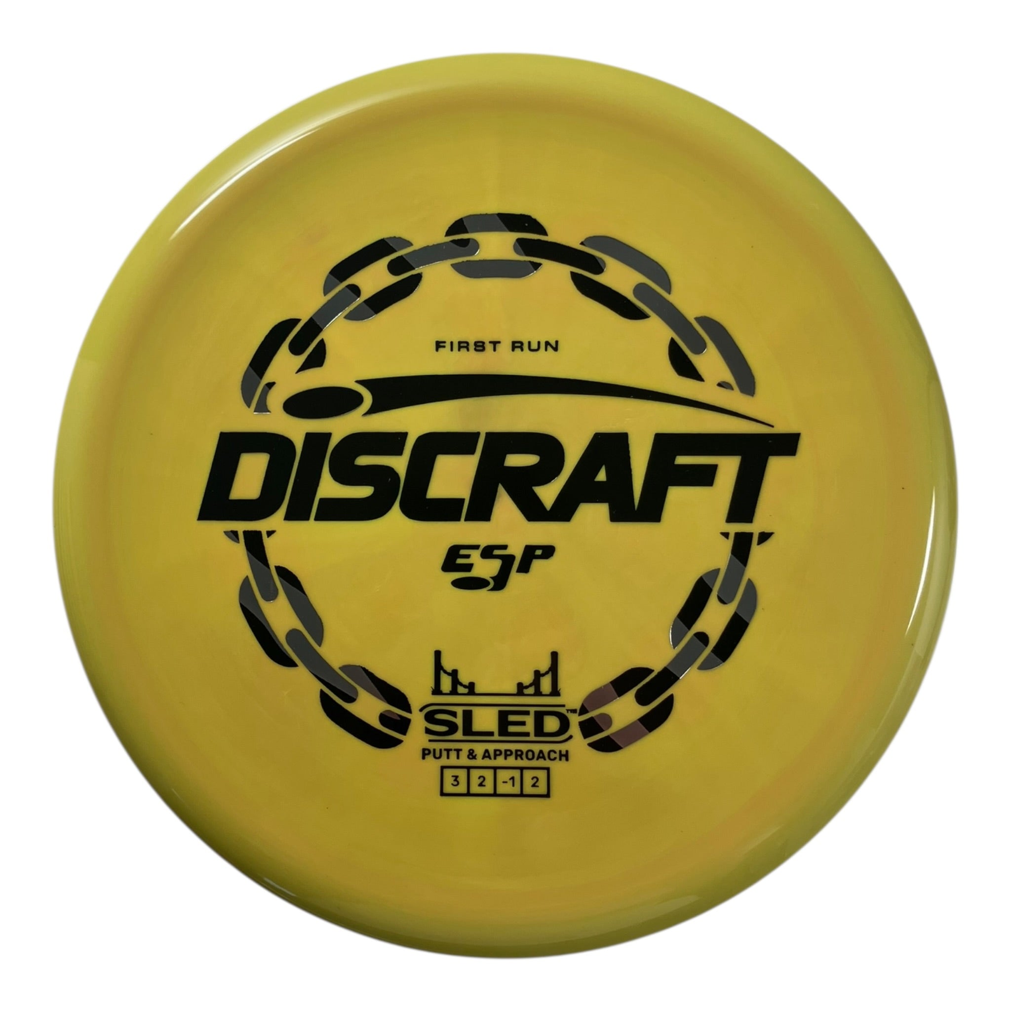 Discraft Sled | ESP | Green/Stripes 176g Disc Golf