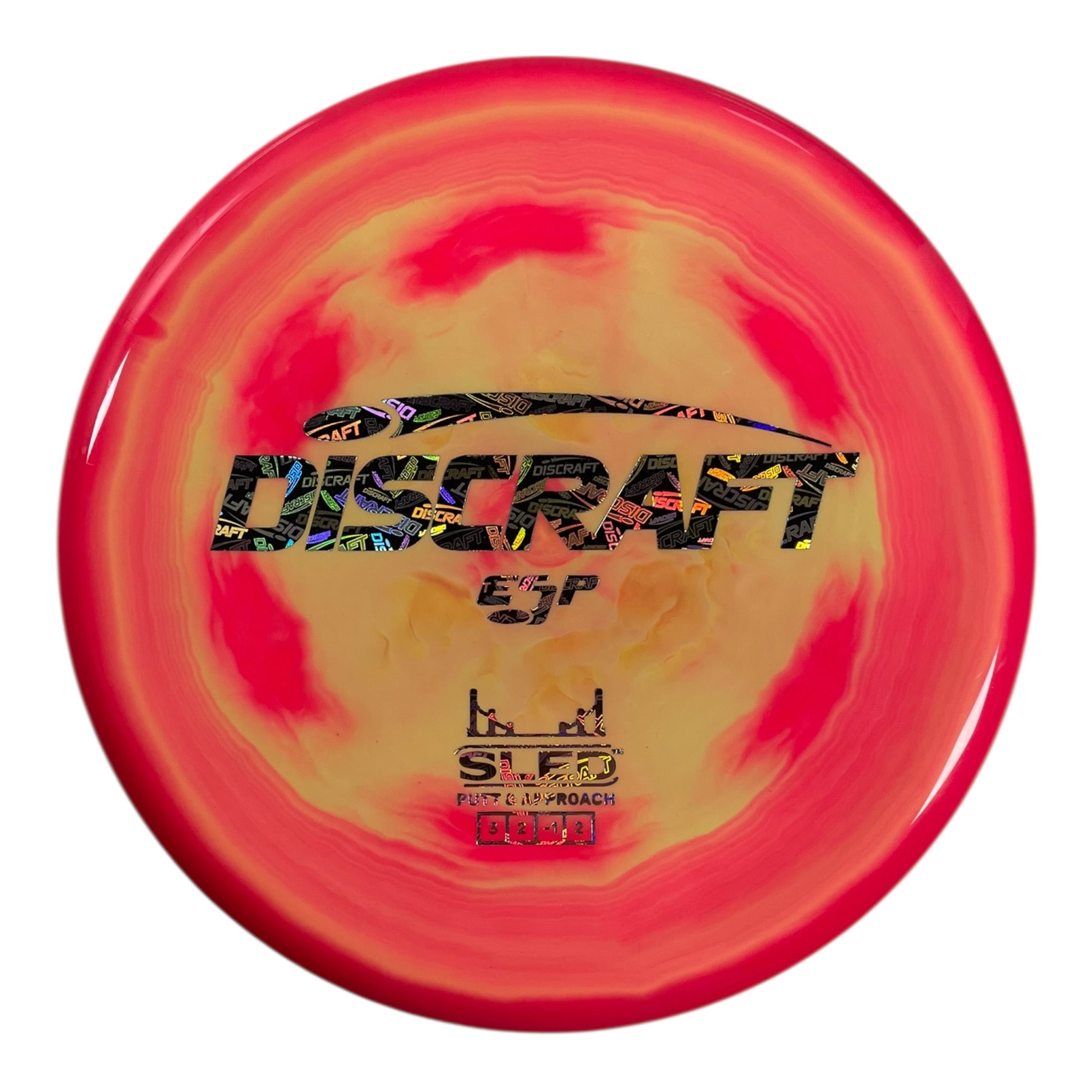Discraft Sled | ESP | Yellow/Discraft 176g Disc Golf