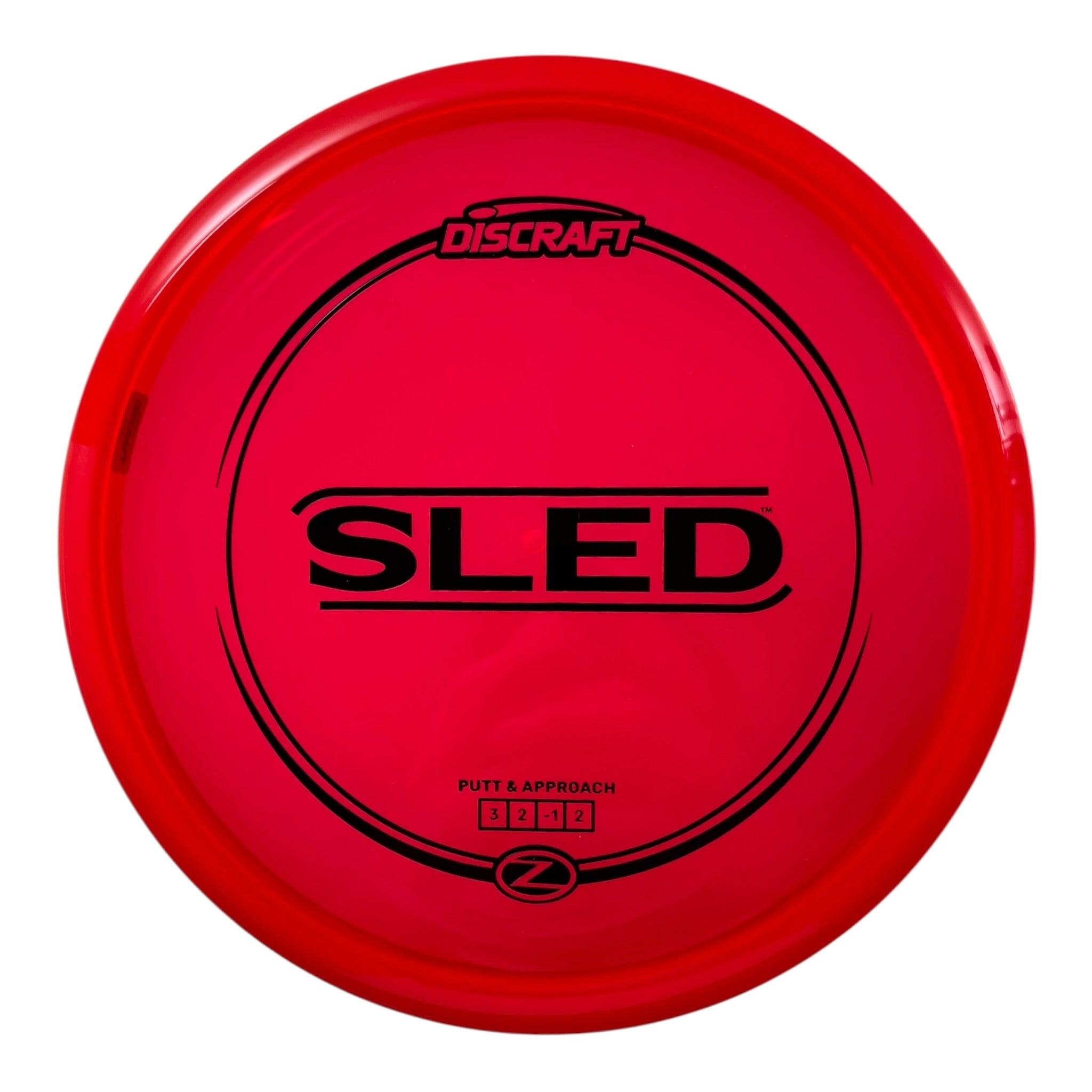 Discraft Sled | Z Line | Red/Black 177g Disc Golf