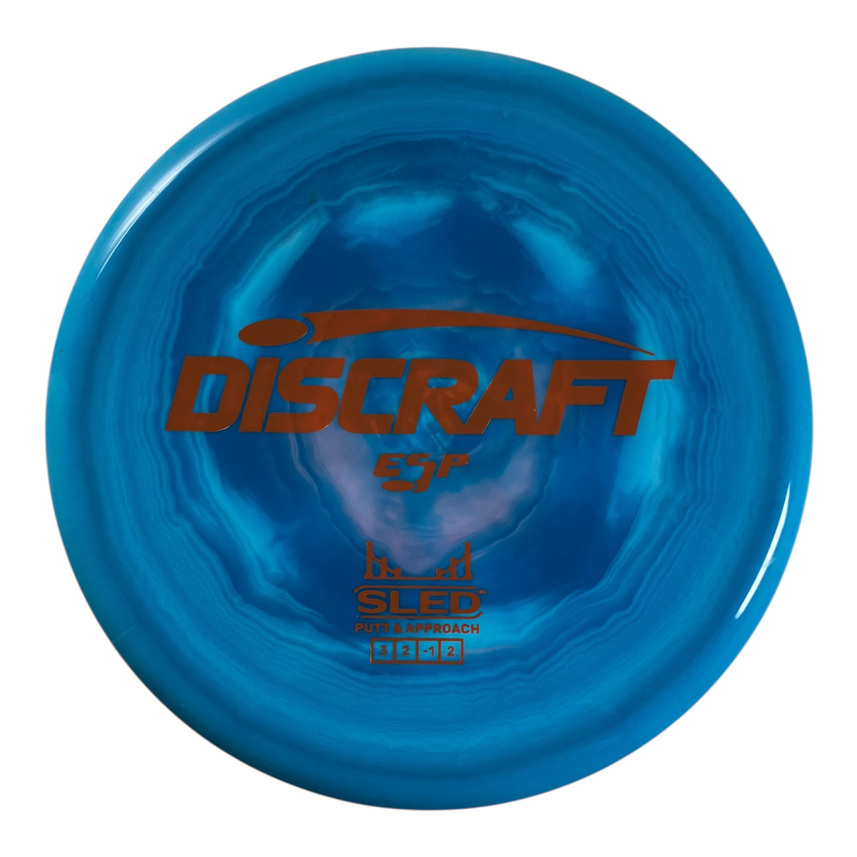 Discraft Sled - Used Like New | ESP | Blue/Orange 177g Disc Golf