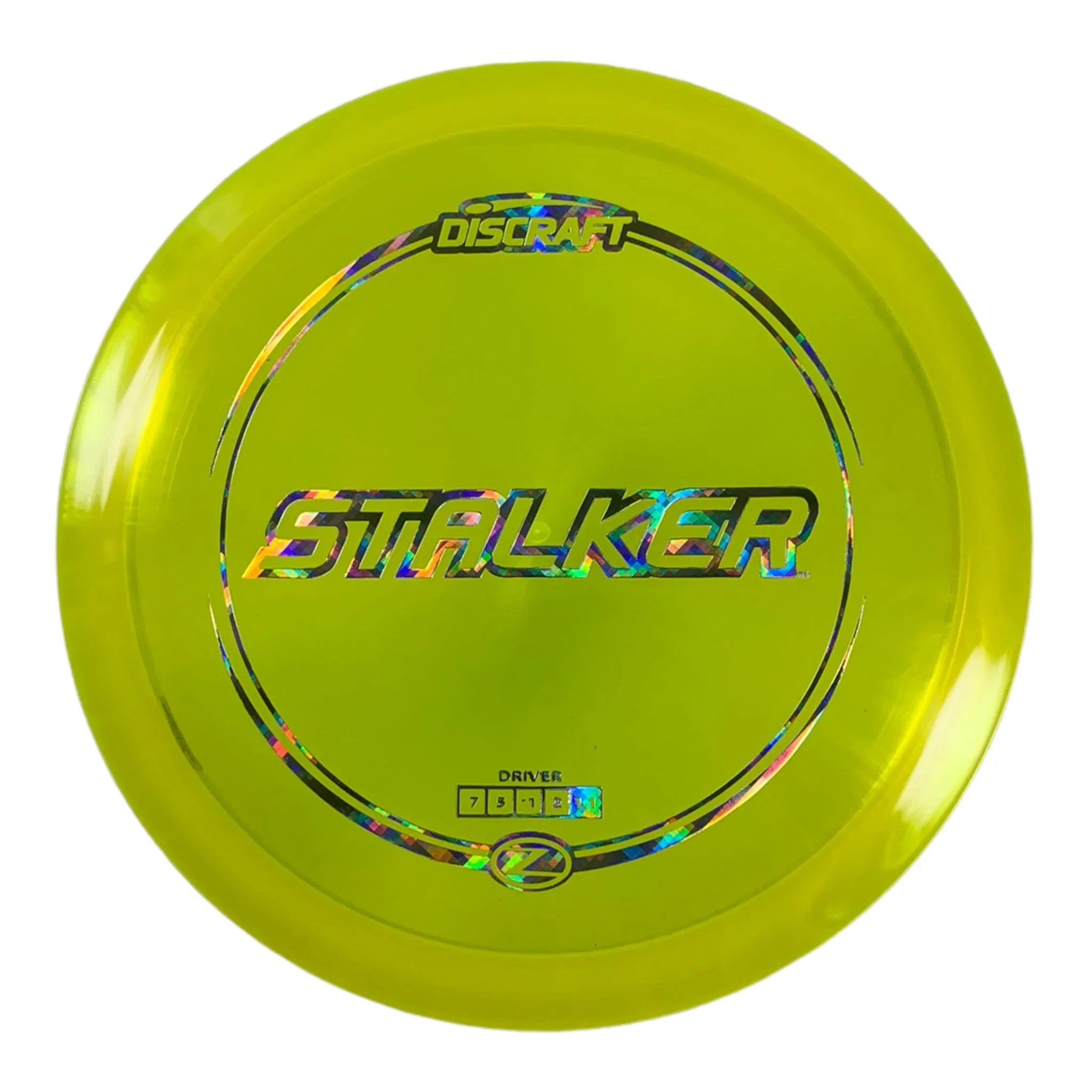 Discraft Stalker | Z Line | Yellow/Holo 176g Disc Golf