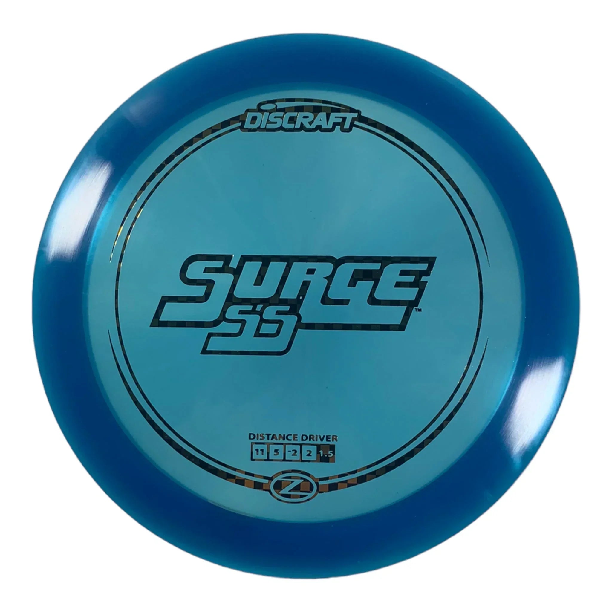 Discraft Surge SS | Z Line | Blue/Black 173g Disc Golf