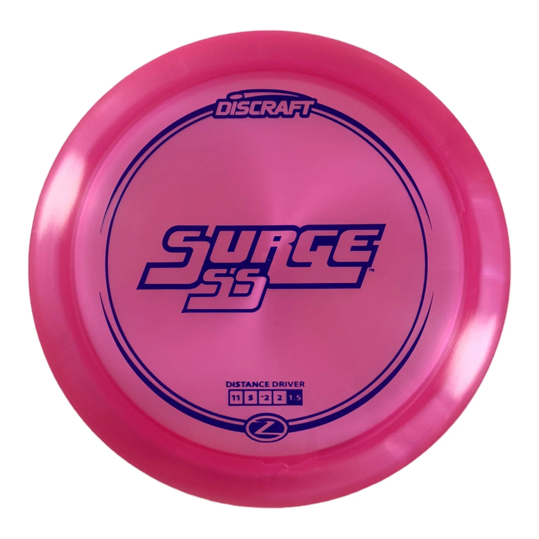 Discraft Surge SS | Z Line | Pink/Blue 174g Disc Golf