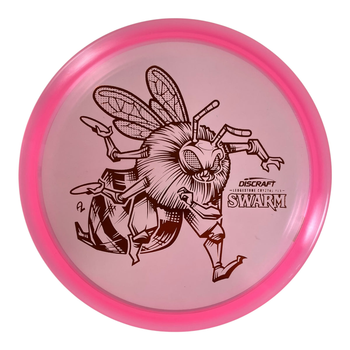 Discraft Swarm | CryZtal FLX | Pink/Bronze 172g (Ledgestone) Disc Golf