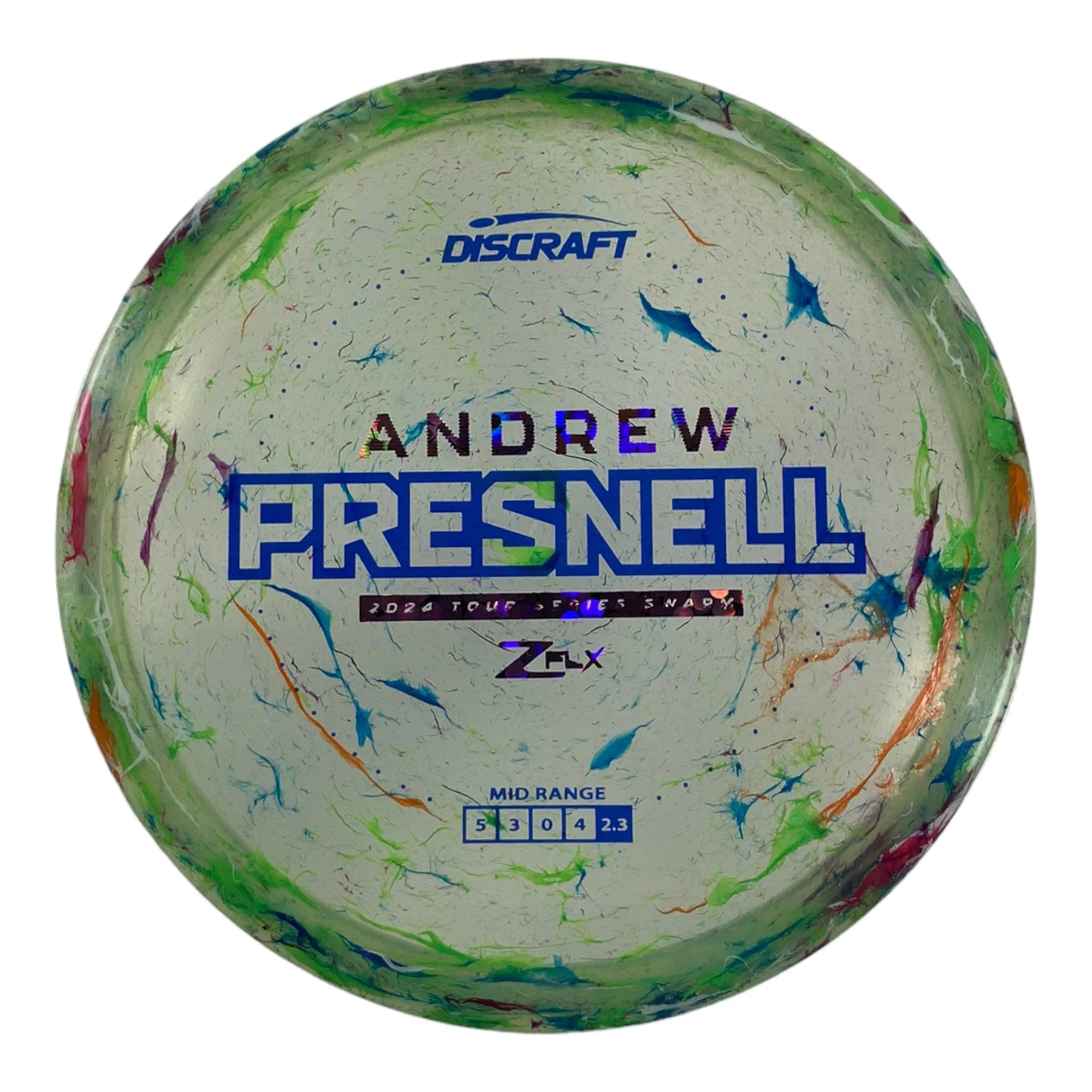Discraft Swarm | Jawbreaker Z FLX | Green/Blue 177g (Andrew Presnell) Disc Golf