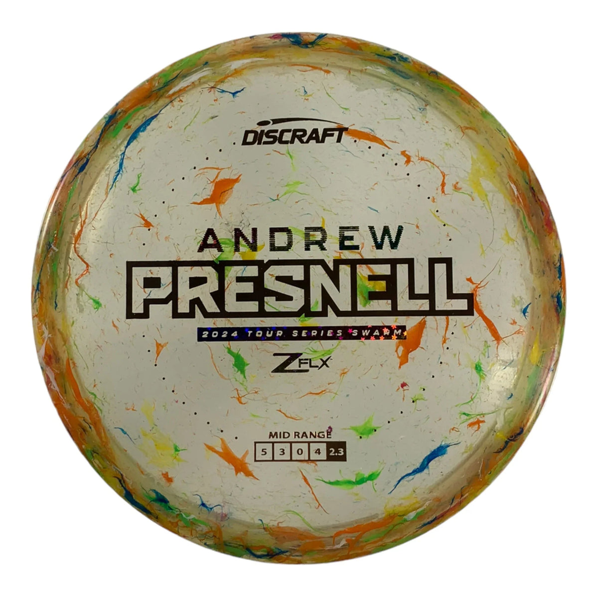Discraft Swarm | Jawbreaker Z FLX | Orange/Bronze 177g (Andrew Presnell) Disc Golf